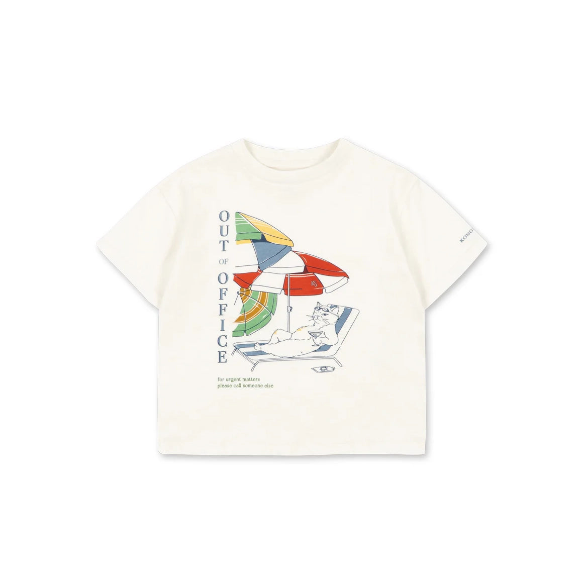 Konges Sløjd-Boy Famo Tee Gots Antique White