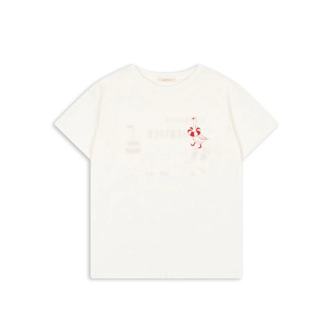 Konges Sløjd-Era Mommy Tee Ocs Off White/Lifeguard Service