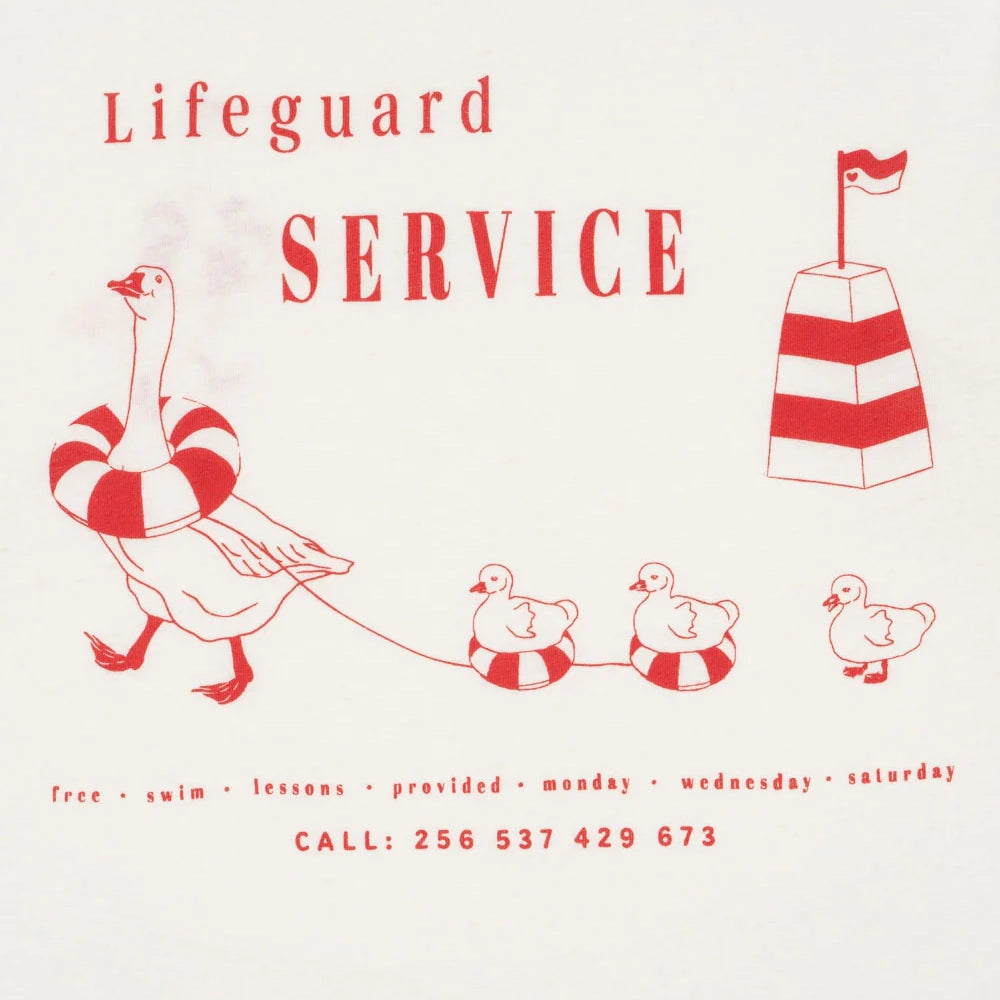 Konges Sløjd-Era Mommy Tee Ocs Off White/Lifeguard Service
