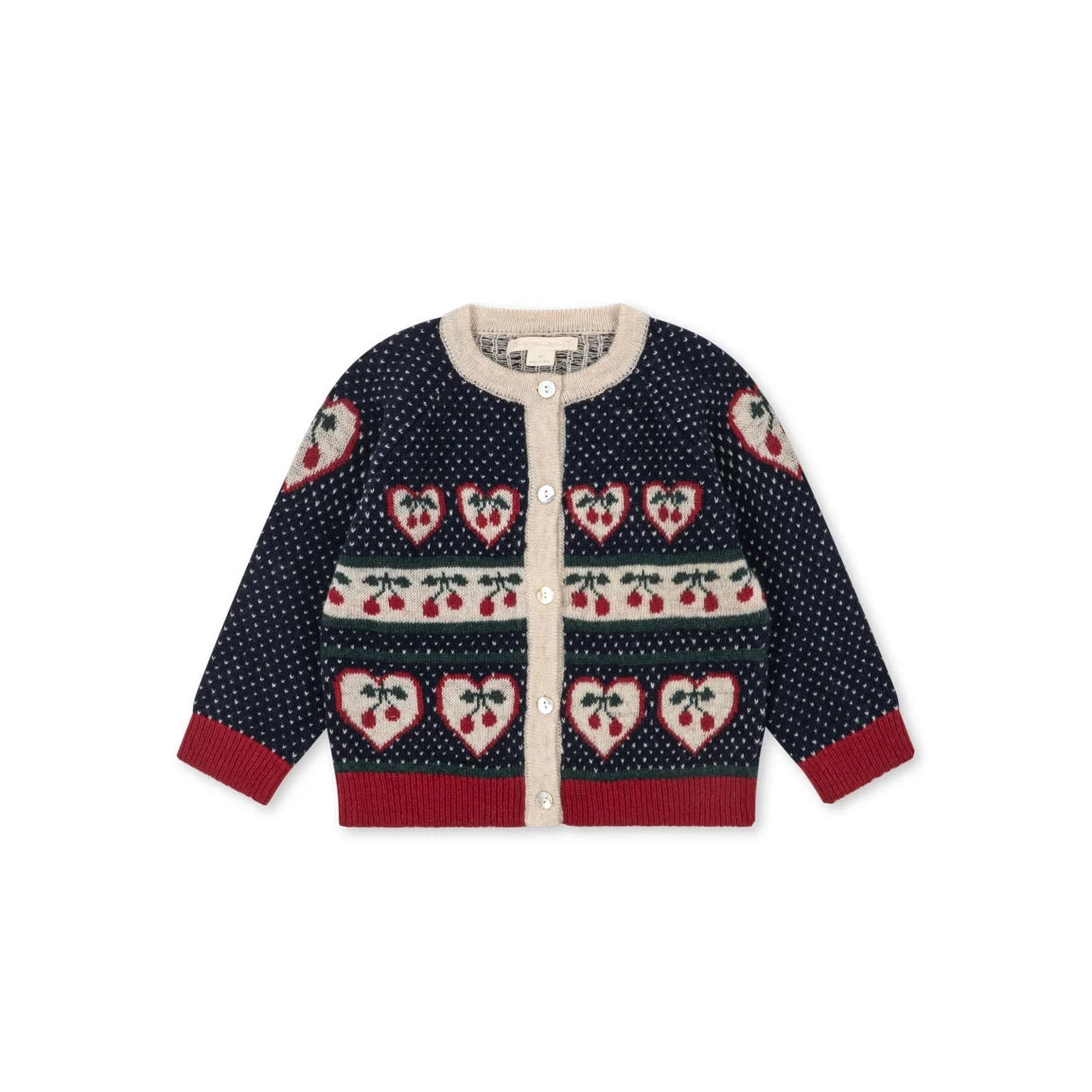 Konges Sløjd-Belou Cardigan Cherry