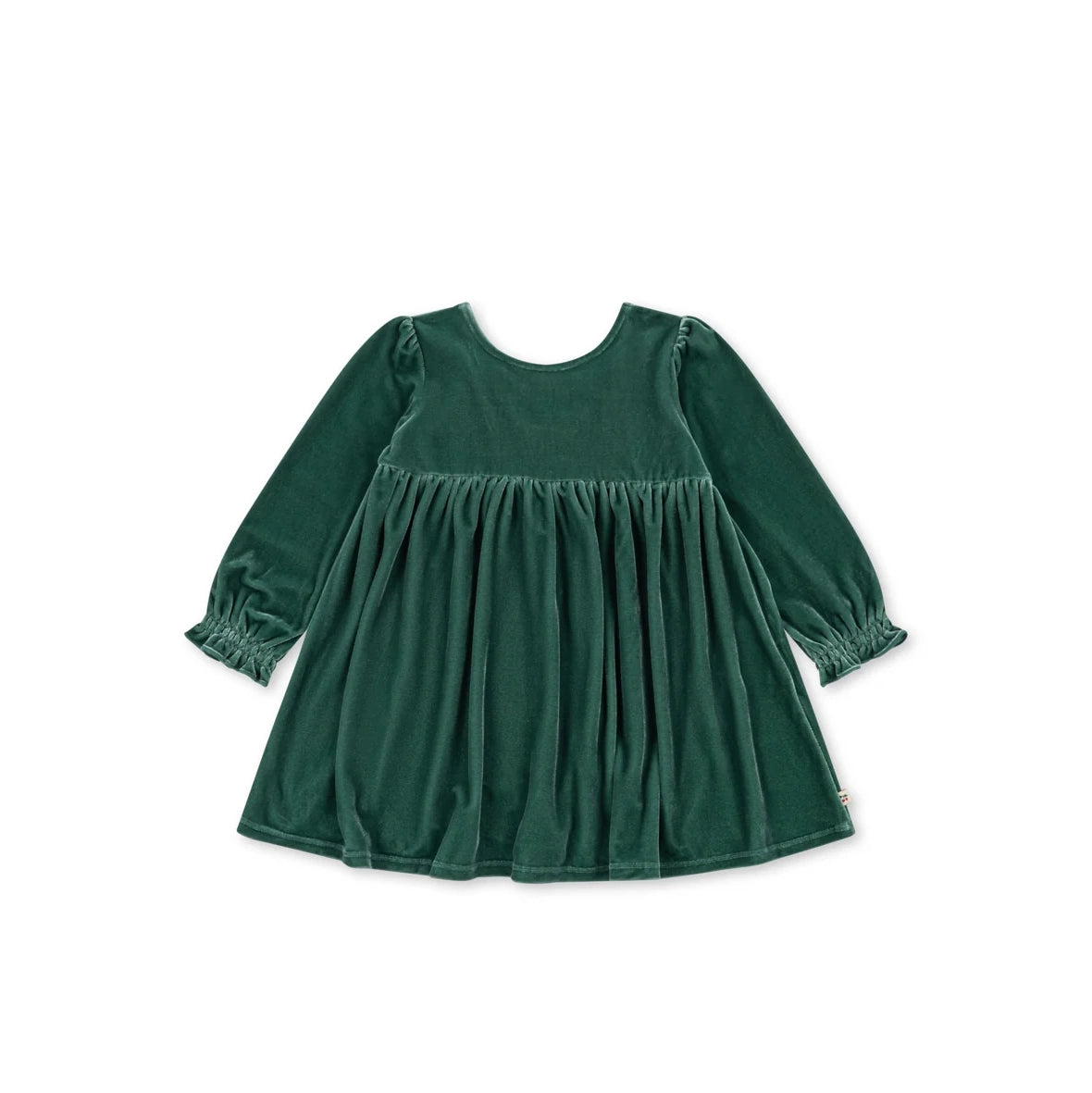 Konges Sløjd-Gia Bow Dress Grs Fir