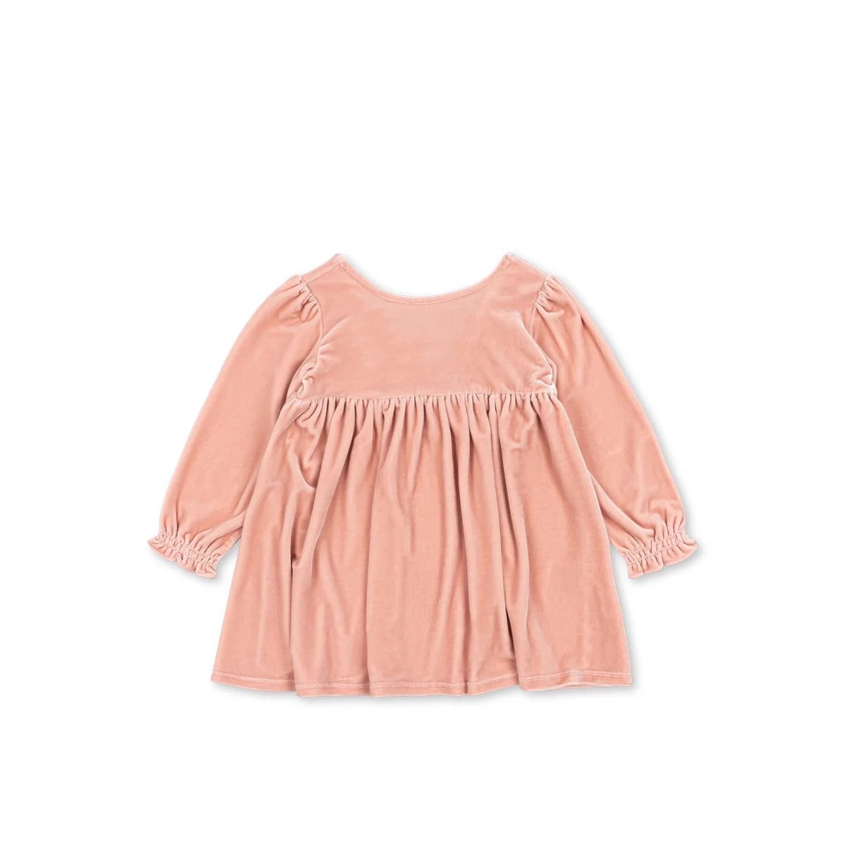 Konges Sløjd-Gia Bow Dress Grs Mellow Rose