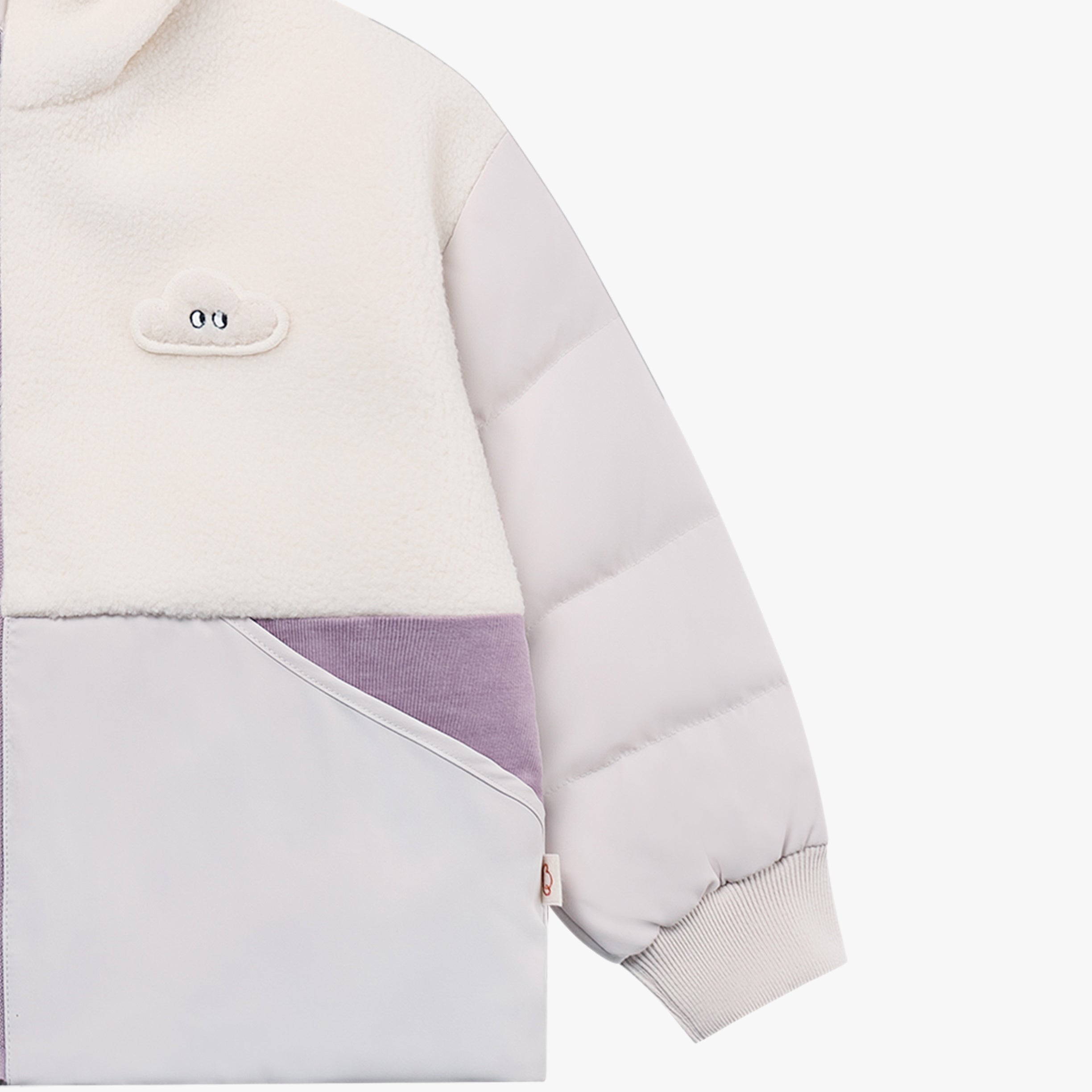 Petite Revery-Recycled Polyester Kids Down Jacket Cloud