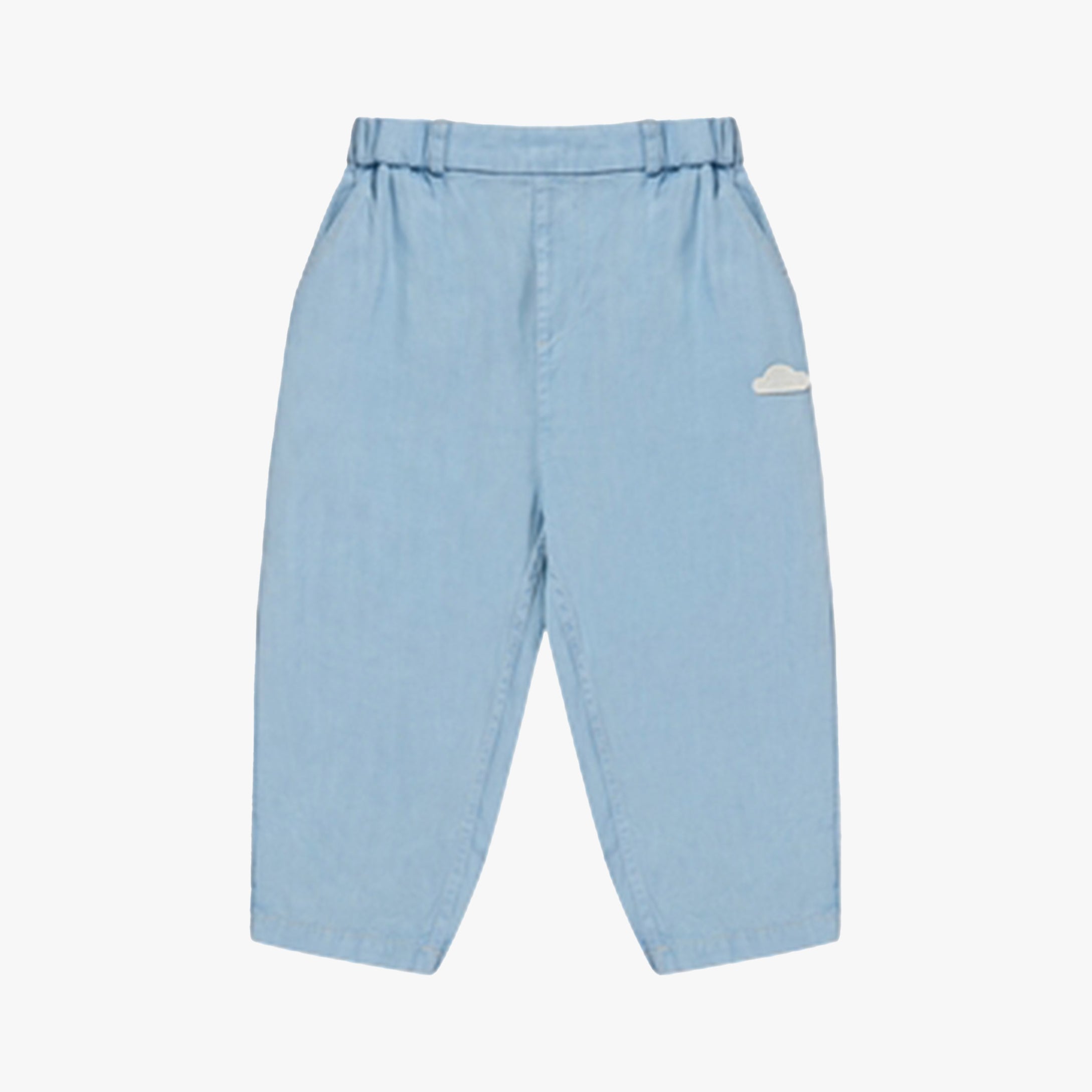 Petite Revery-Kids Pants Chambray Denim