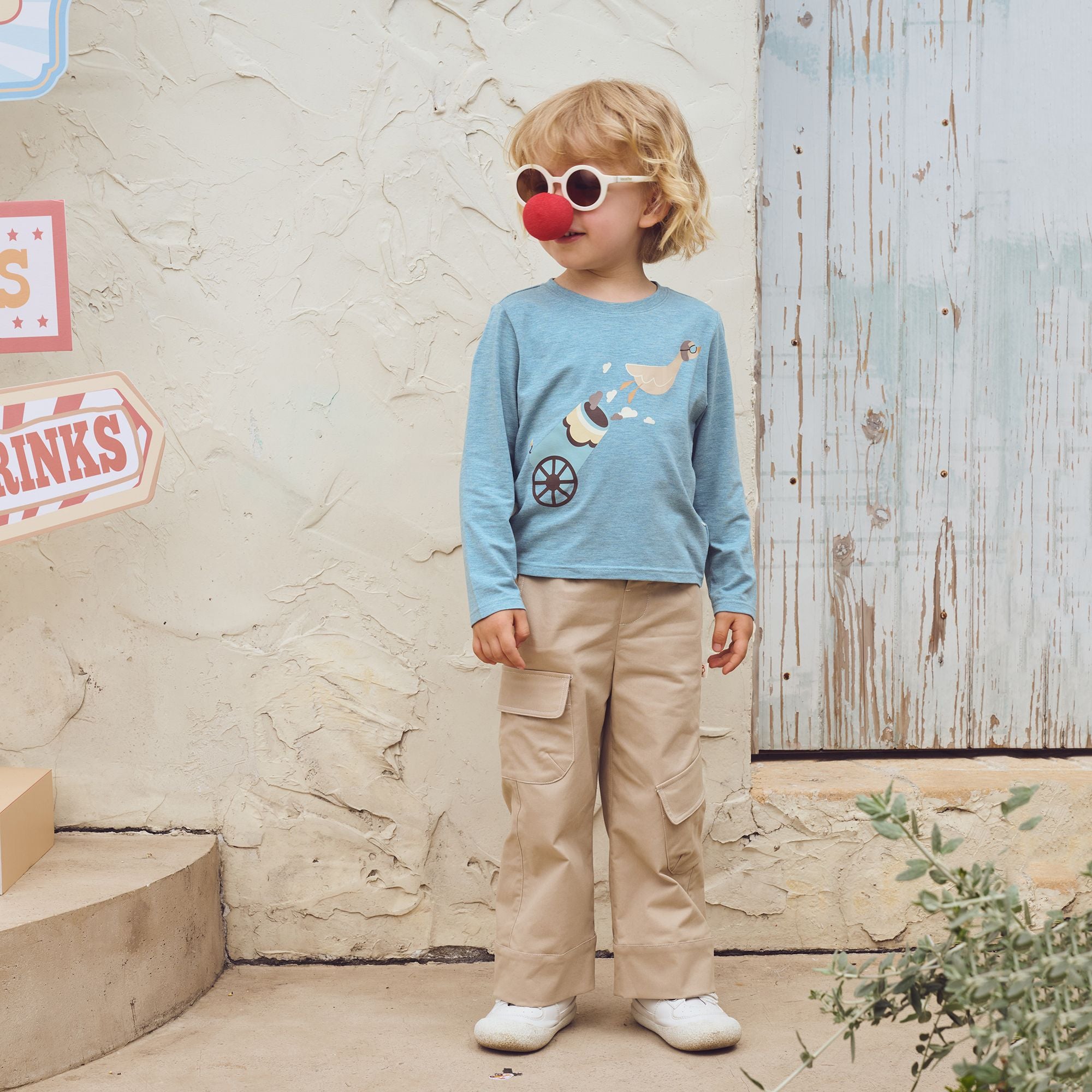 Petite Revery-Kids Long Sleeve Tee Meadow Green