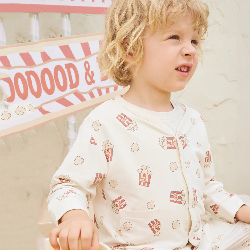 Petite Revery-Kids Long Sleeves Cardigan Showtime