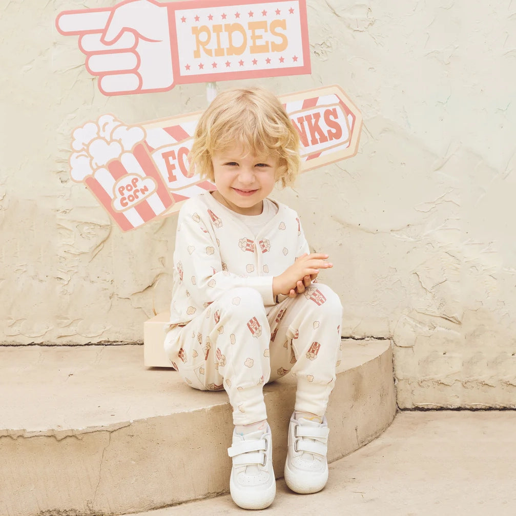 Petite Revery-Kids Long Sleeves Cardigan Showtime