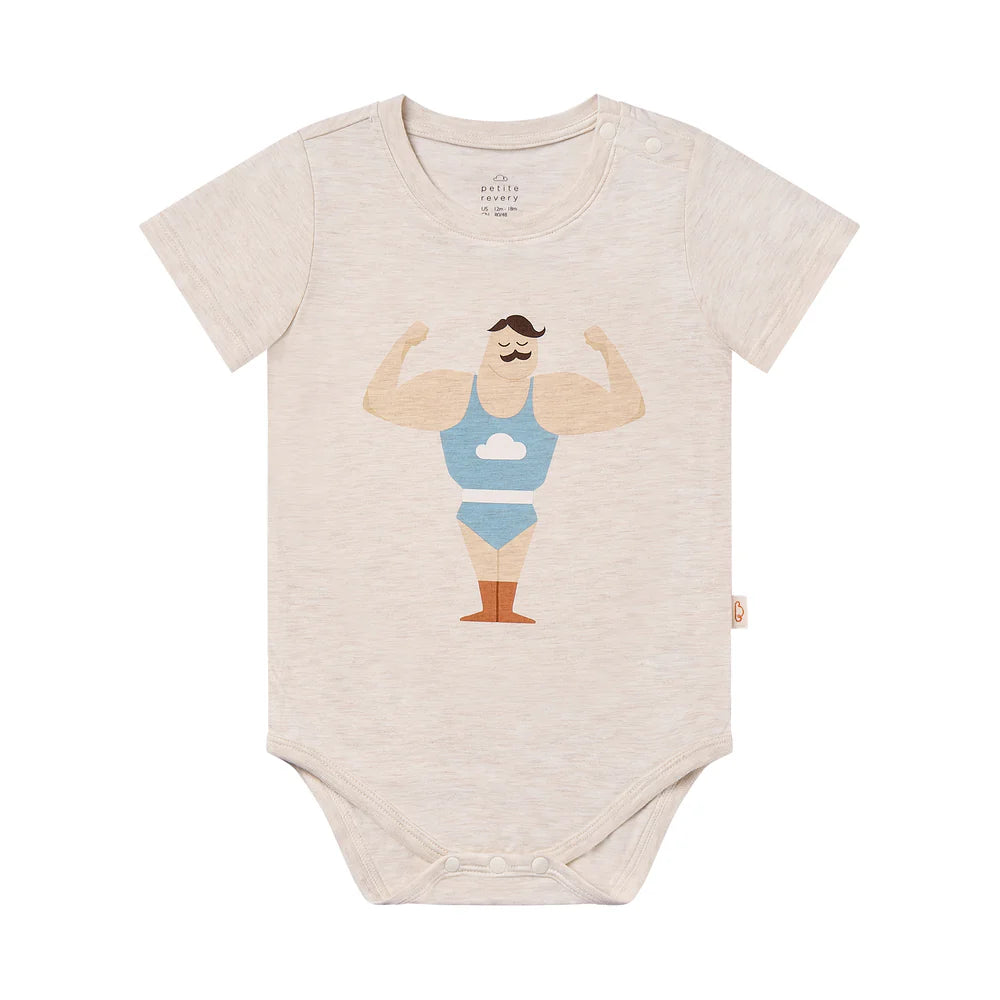 Petite Revery-Baby Onesie Nimbus Cloud-Strongman
