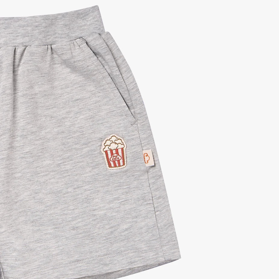 Petite Revery-Kids Shorts Fog Grey