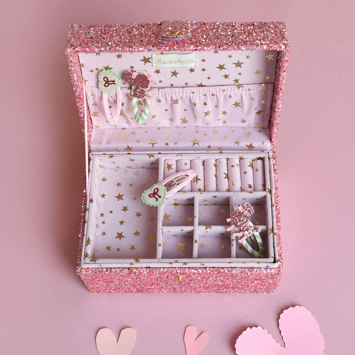 Rockahula Kids-Sweet Heart Bow Clips