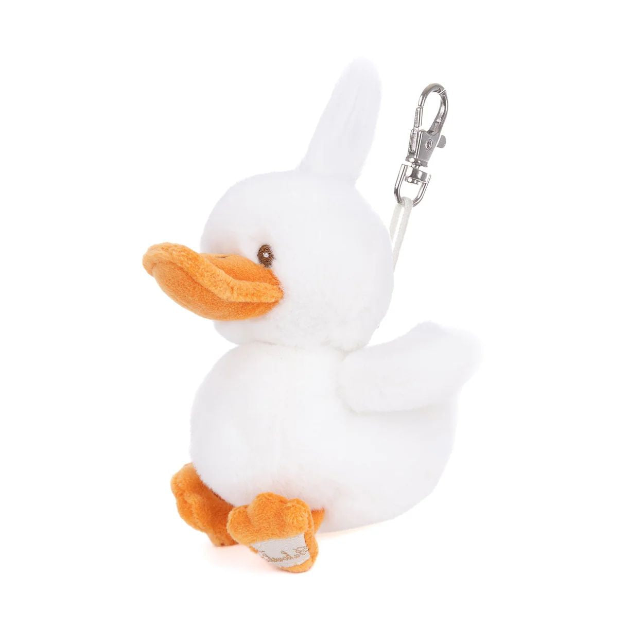 Bukowski Bears-Quack Bag Charm-White