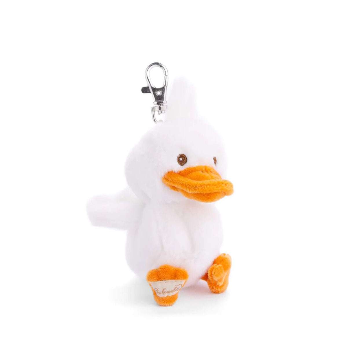 Bukowski Bears-Quack Bag Charm-White