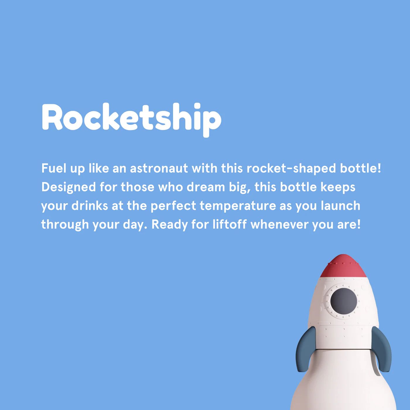 Asobu-Rocketship Bestie Bottle
