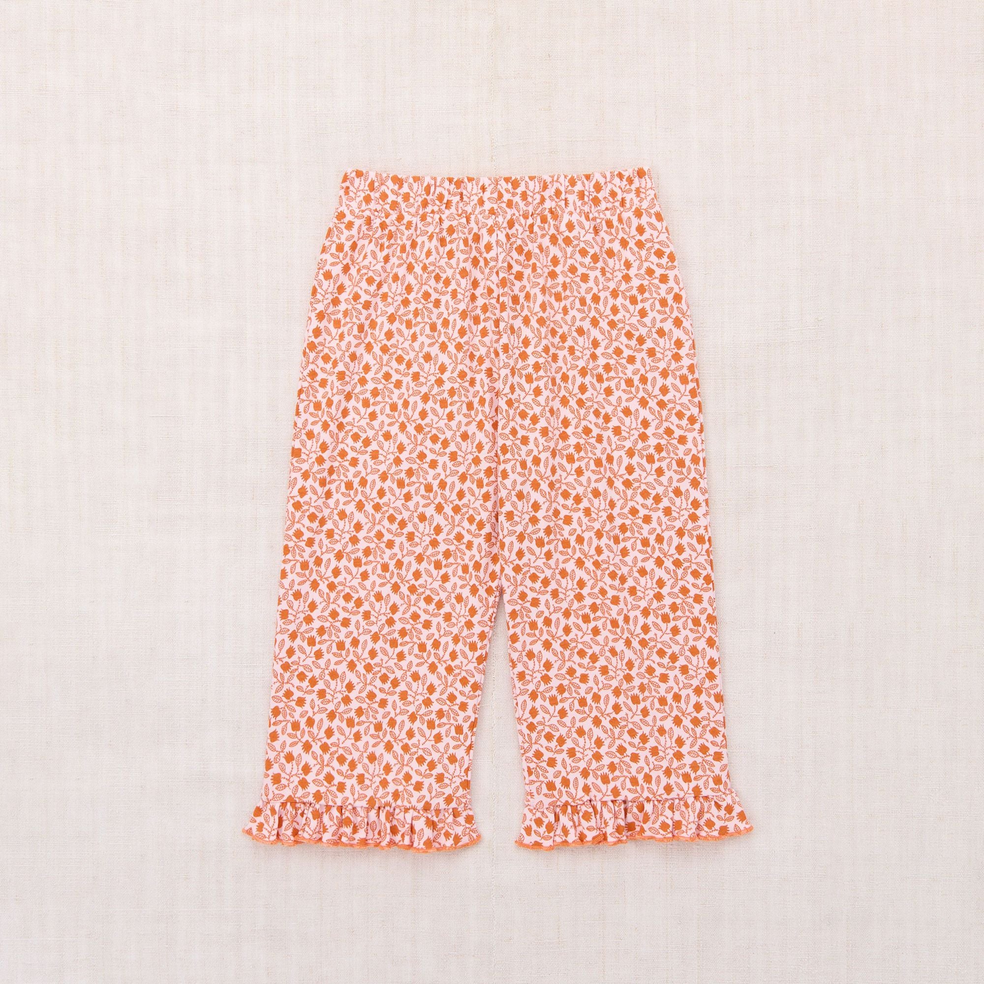 Misha & Puff-Girls Ruffle Pedal Pusher Aura Lisse Fields