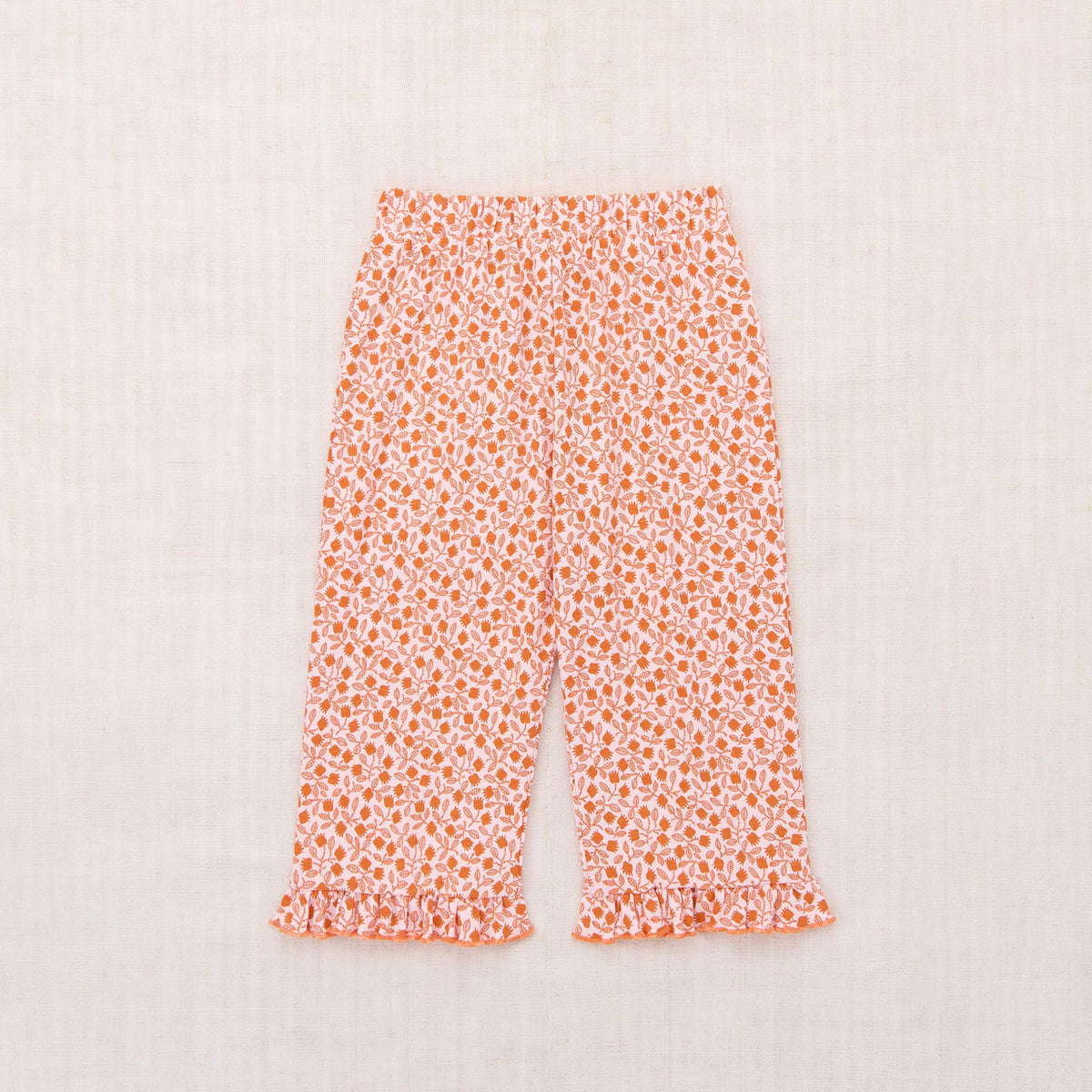 Misha & Puff-Girls Ruffle Pedal Pusher Aura Lisse Fields