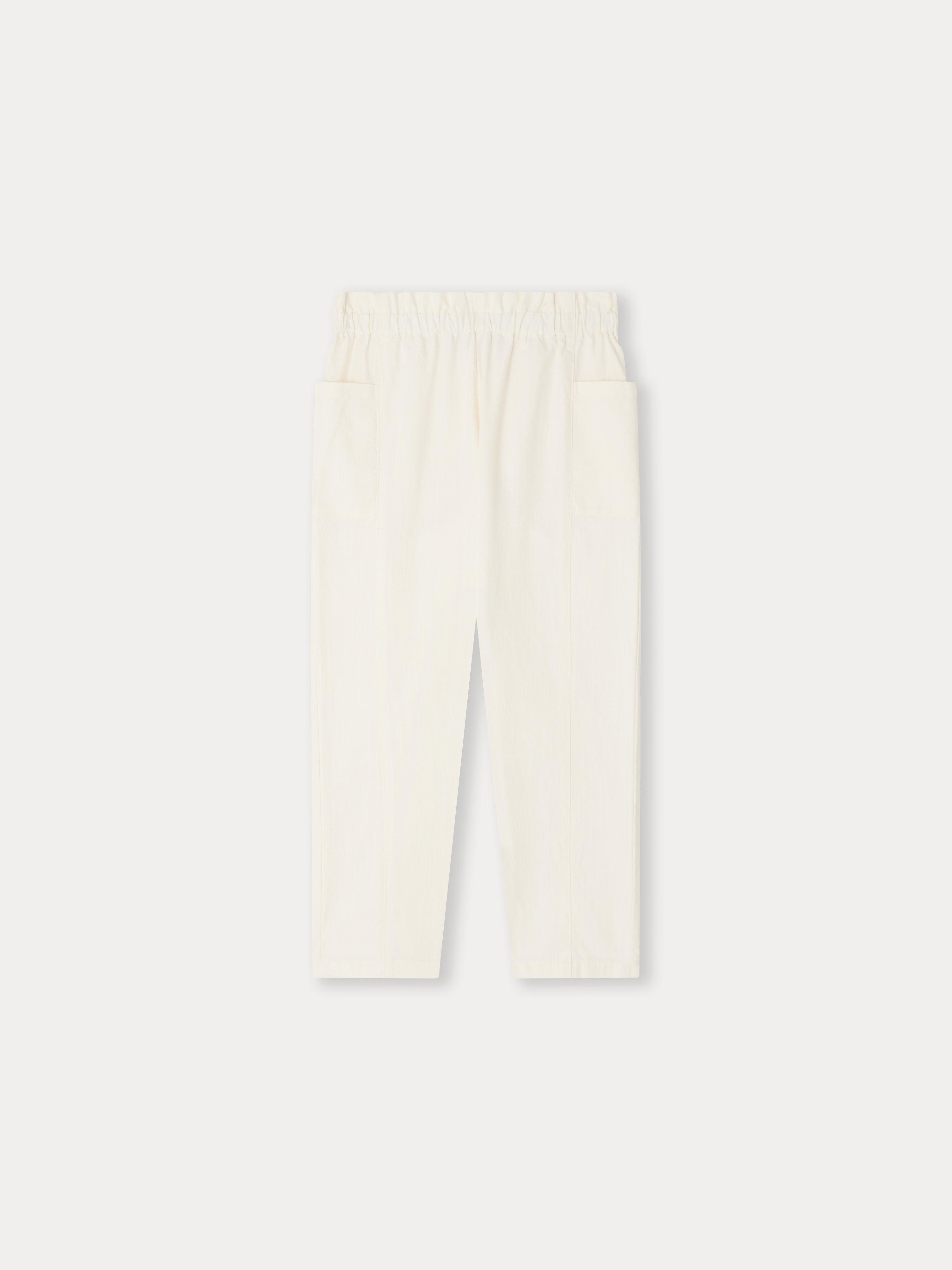 PANTALON TICHE-BLANC LAIT