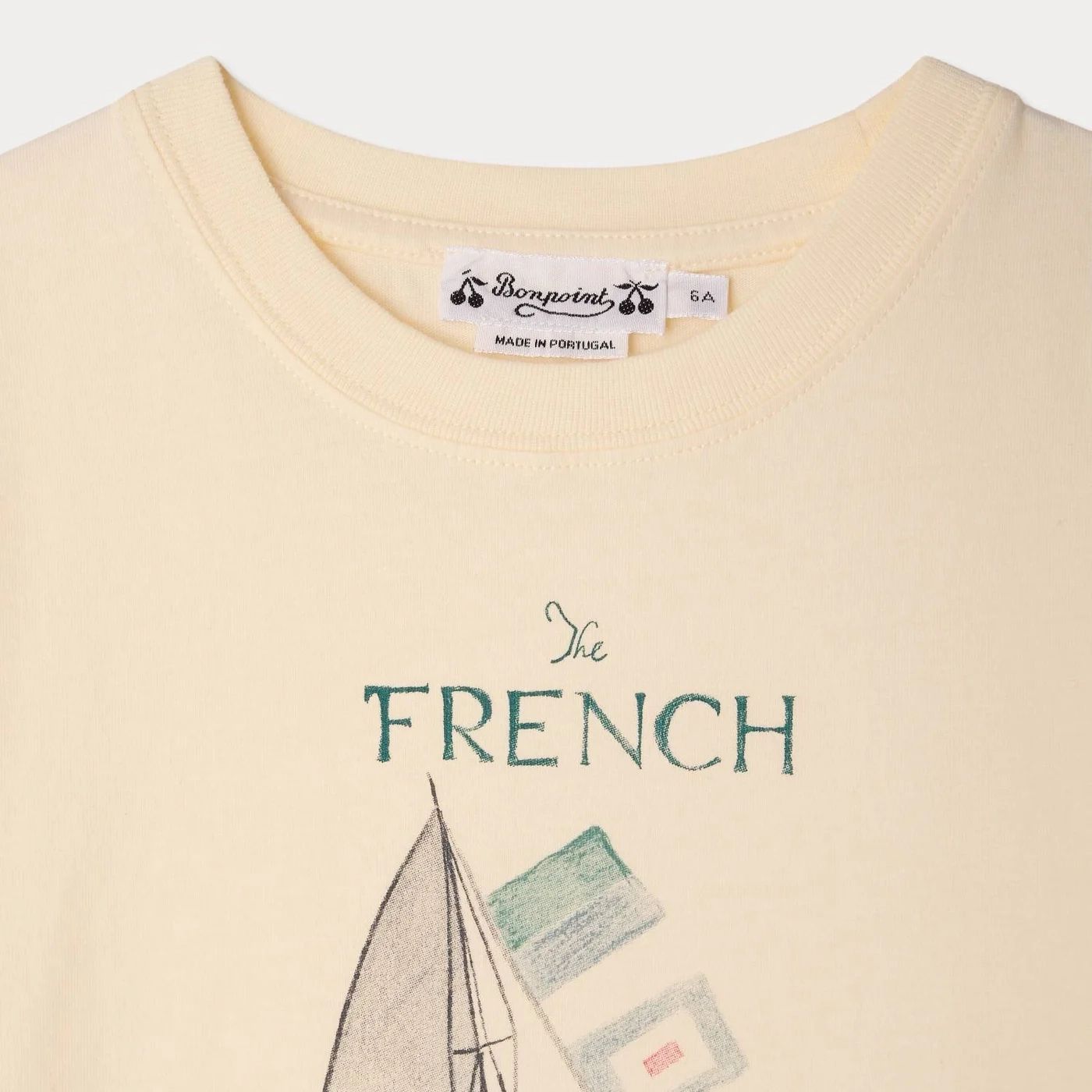 Bonpoint-Thibald t-shirt with Yacht Club print