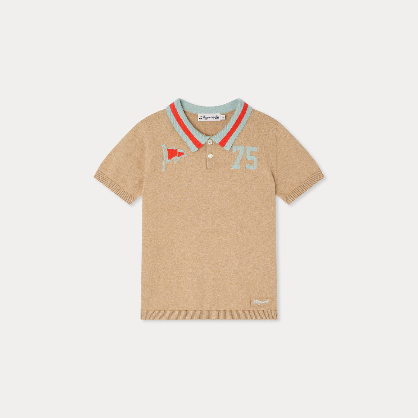 Bonpoint-Polo Loyal Beige Chine
