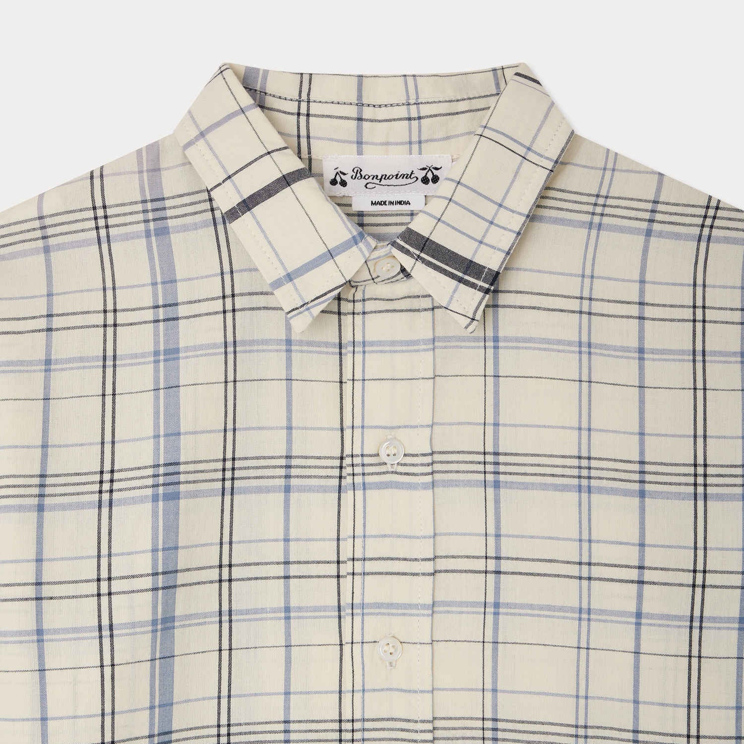 Bonpoint-Chemise Daho Ca Bleu