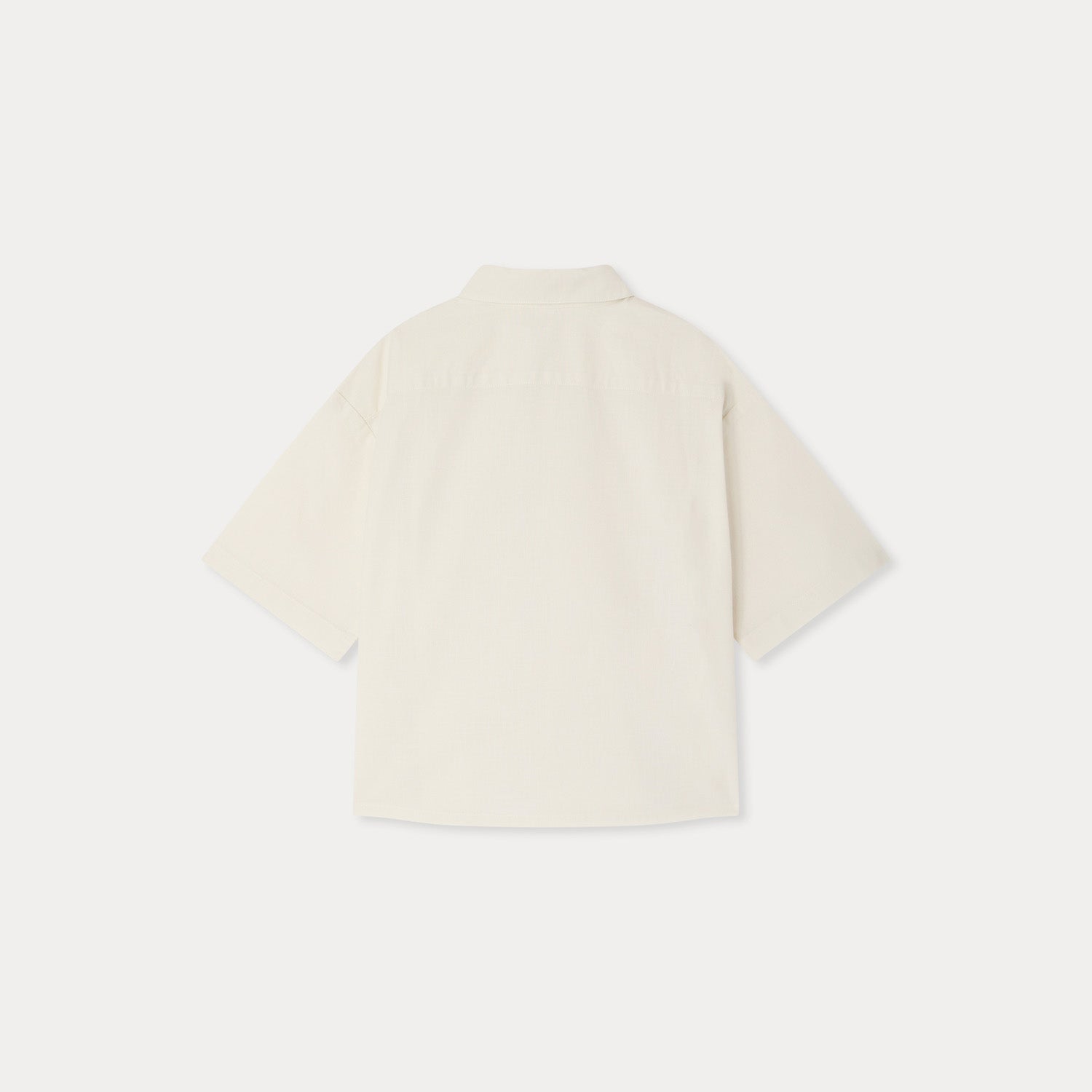 Bonpoint-Chemise Elyas Blanc Lait