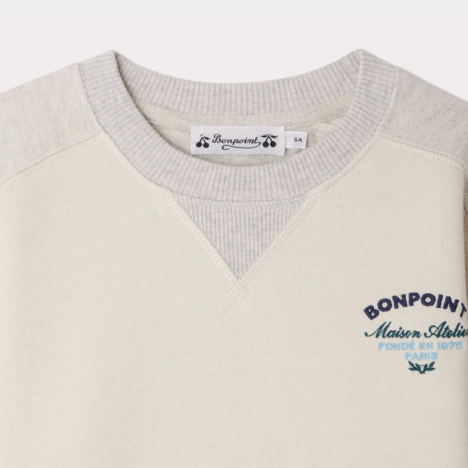 Bonpoint-Sweat Lael Gris Chine