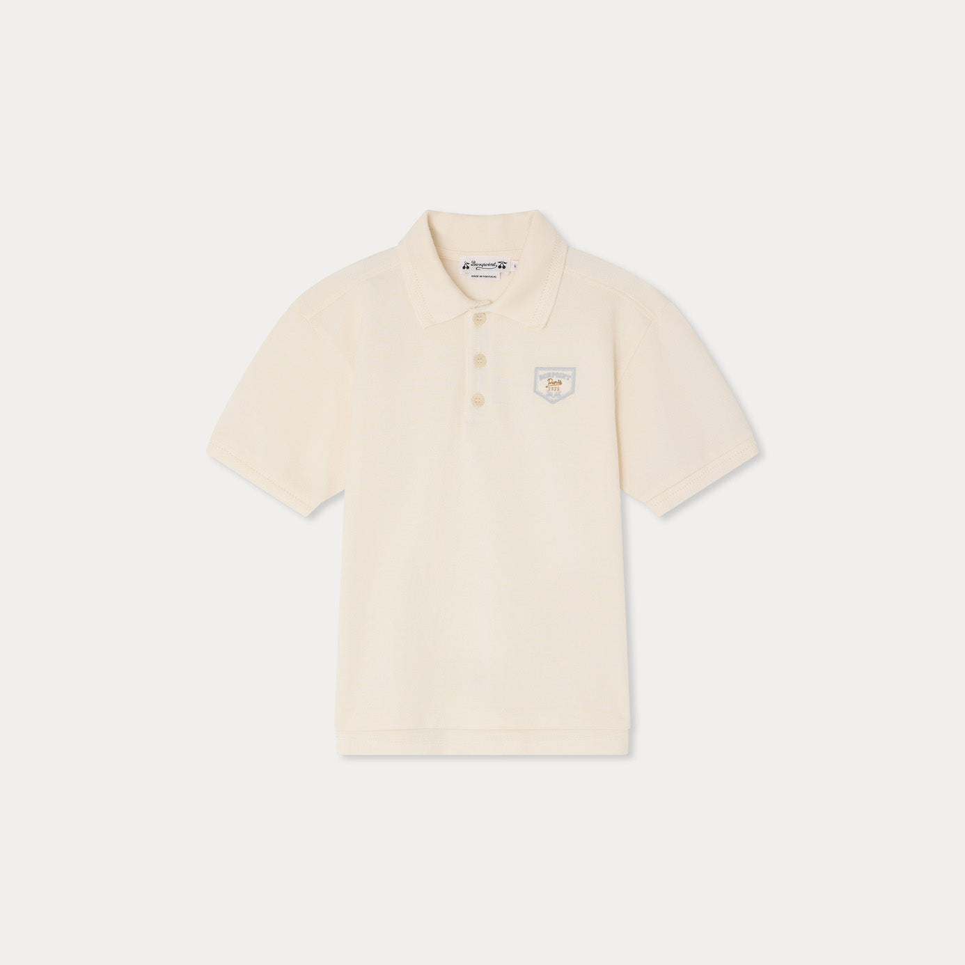 Bonpoint-Polo Lorris Upb Blanc Lait