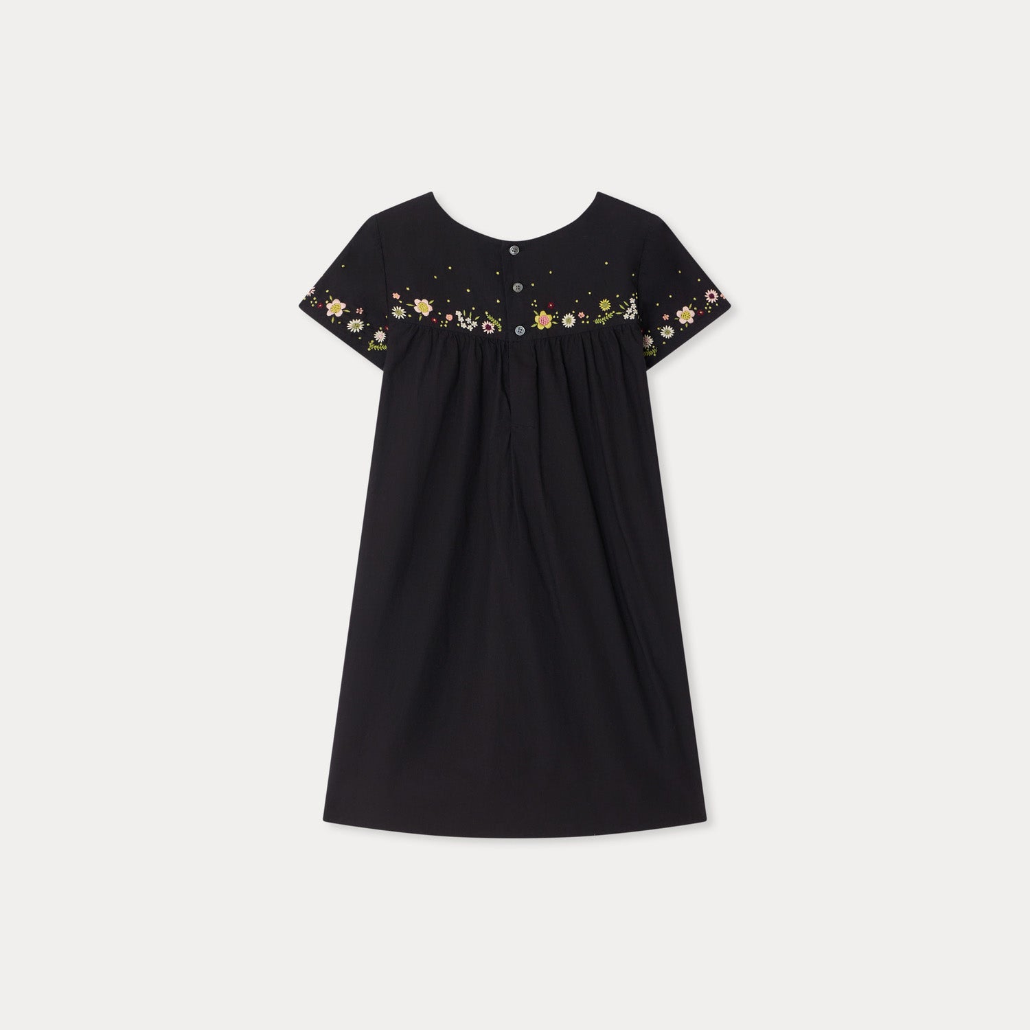 Bonpoint-Robe Arabesque Faux Noir