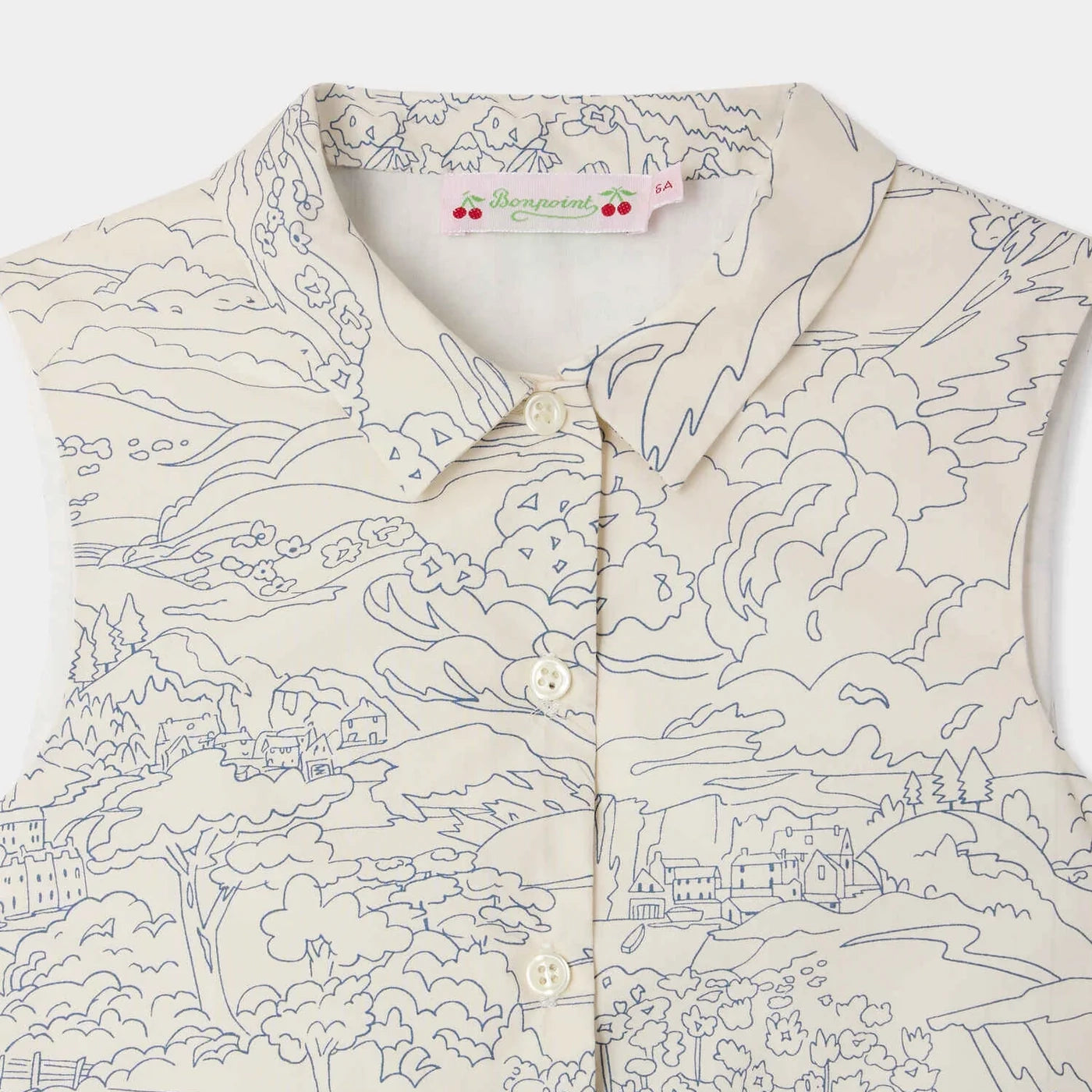 Bonpoint-Robe Anne Imp Encre