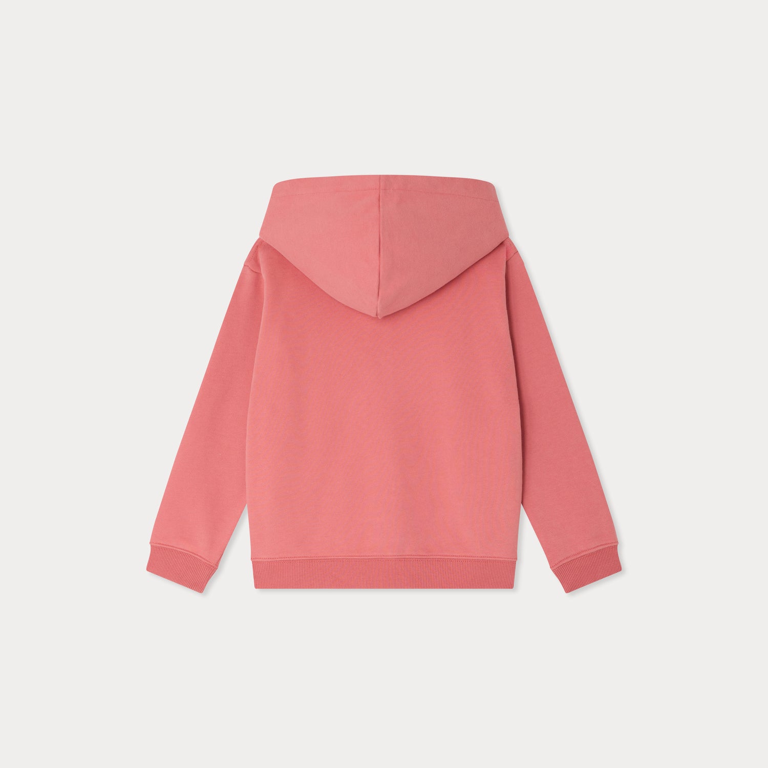 Bonpoint-Talent cherry embroidered hoodie in organic cotton