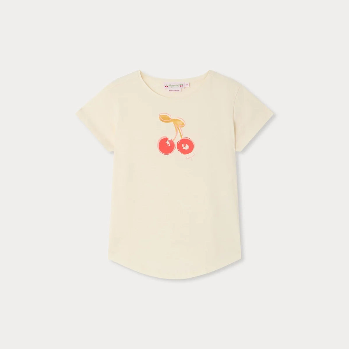 Bonpoint-Girls T-Shirt Aada Ecru