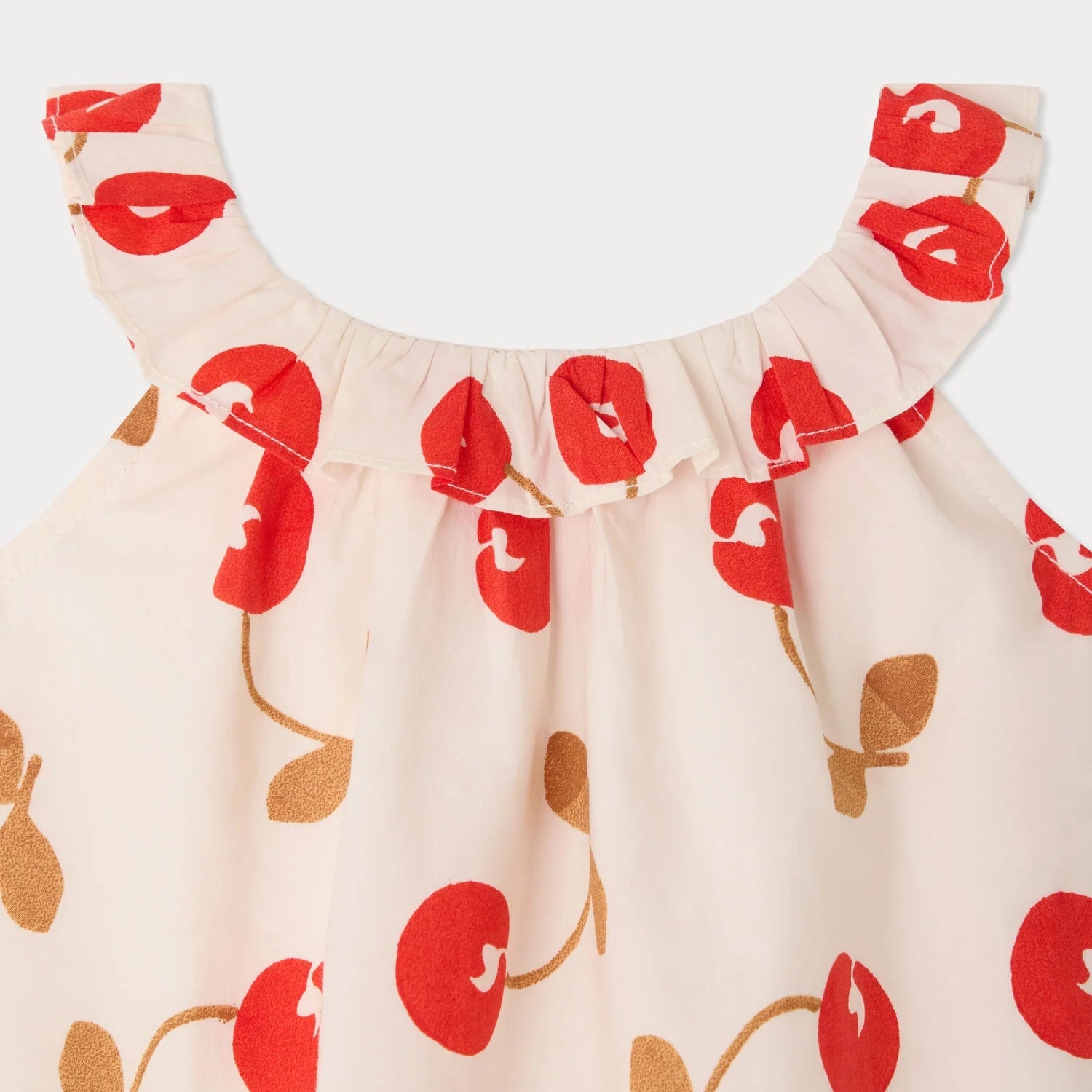 Bonpoint-Baby Robe Niniki Ecru