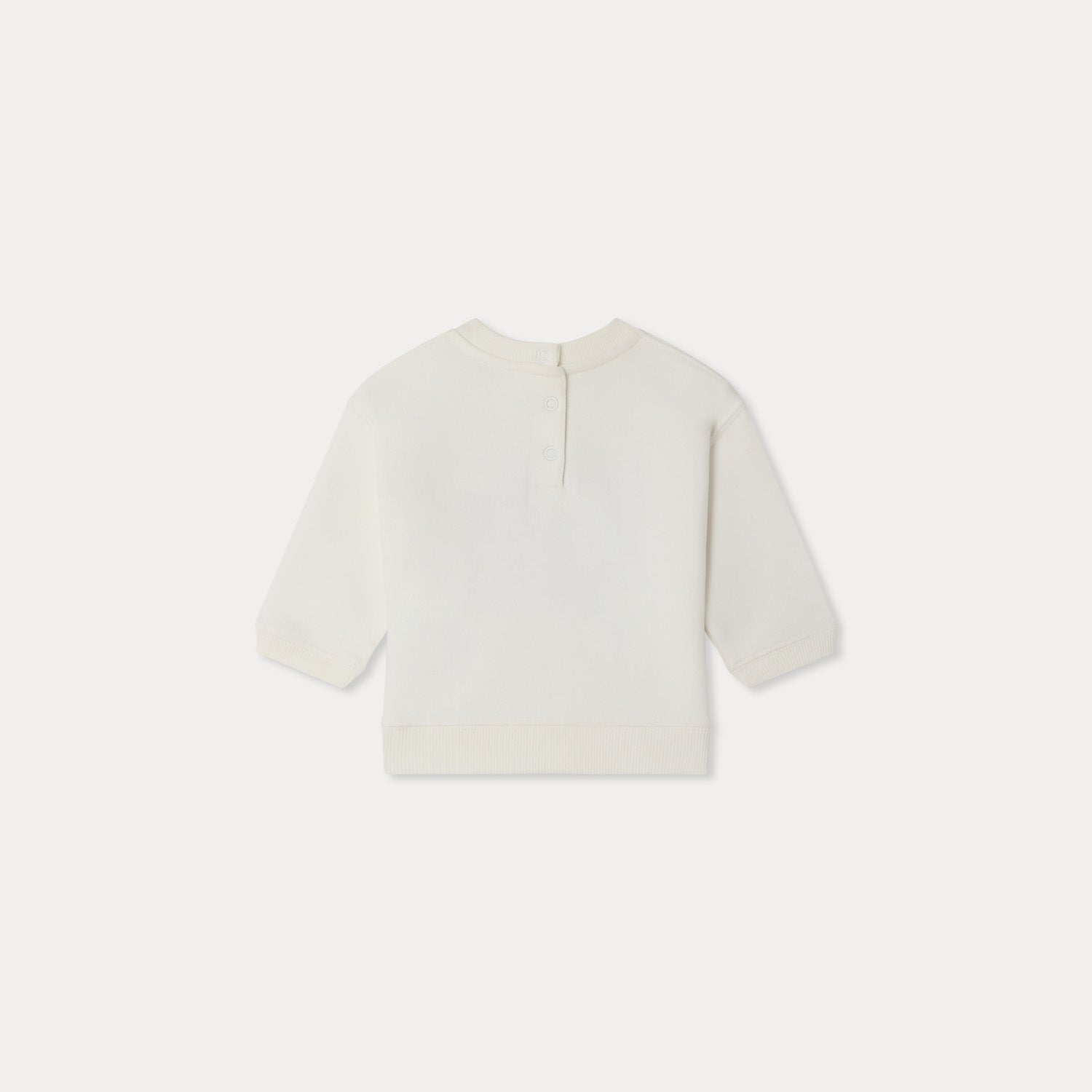 Bonpoint-Sweat Dahlia Upb Blanc Lait