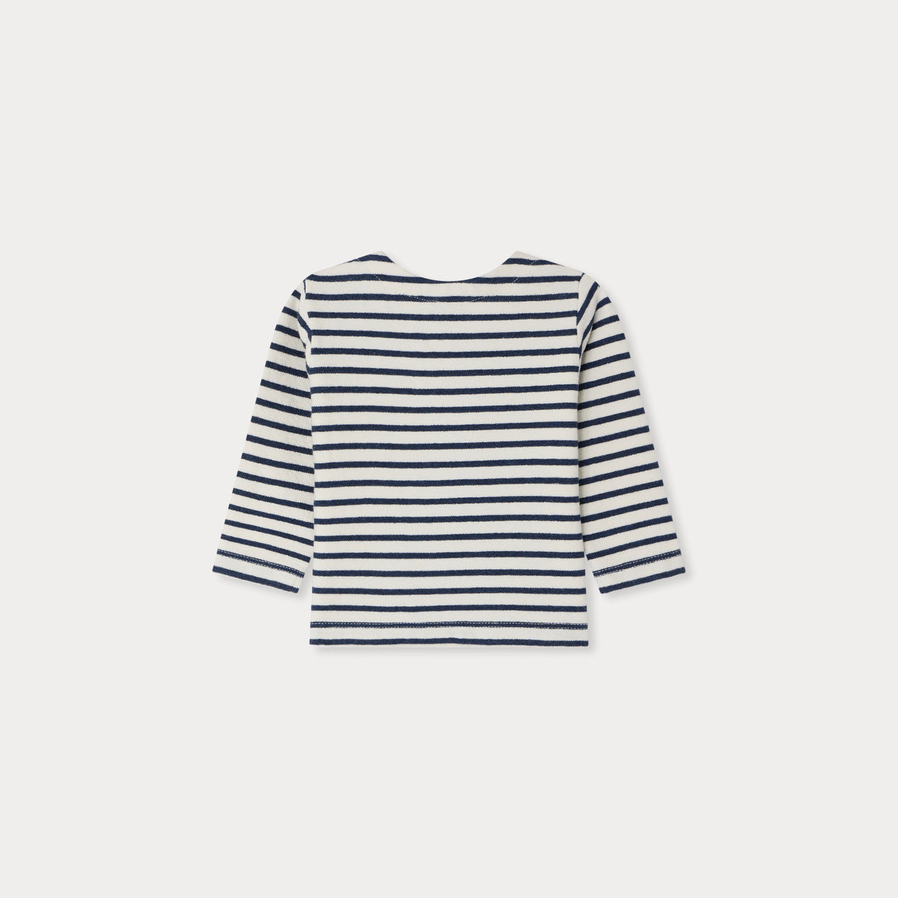 Bonpoint-Baby T-Shirt Tourbillon Indigo