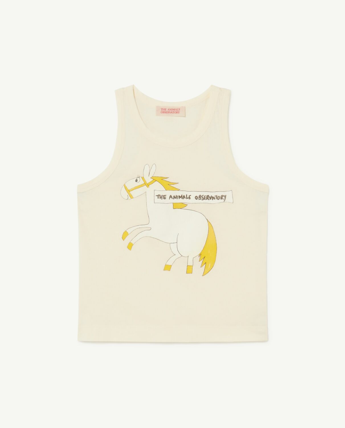 TANK FROG KIDS T-SHIRT - WHITE HORSE