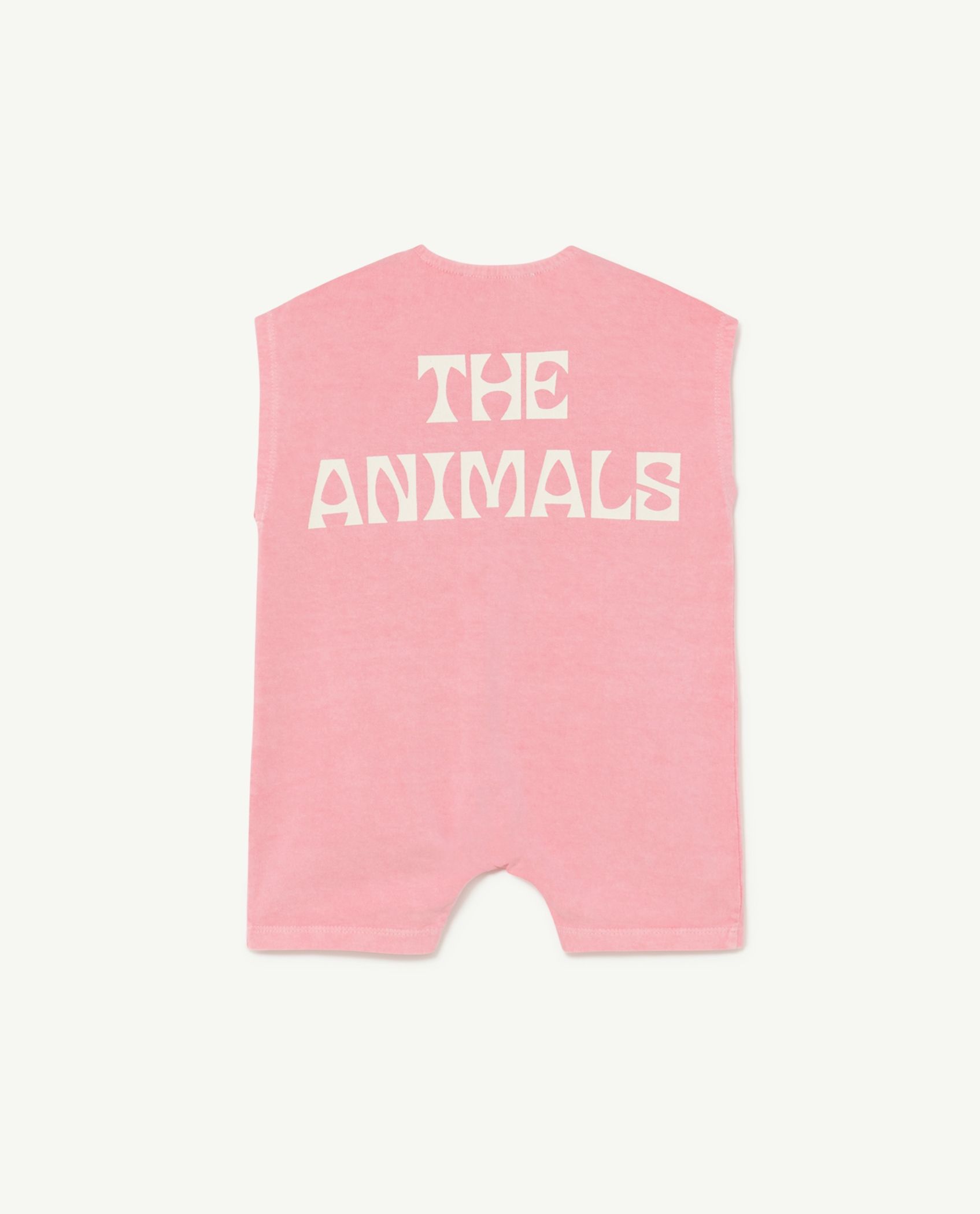 APE BABY JUMPSUIT - PINK