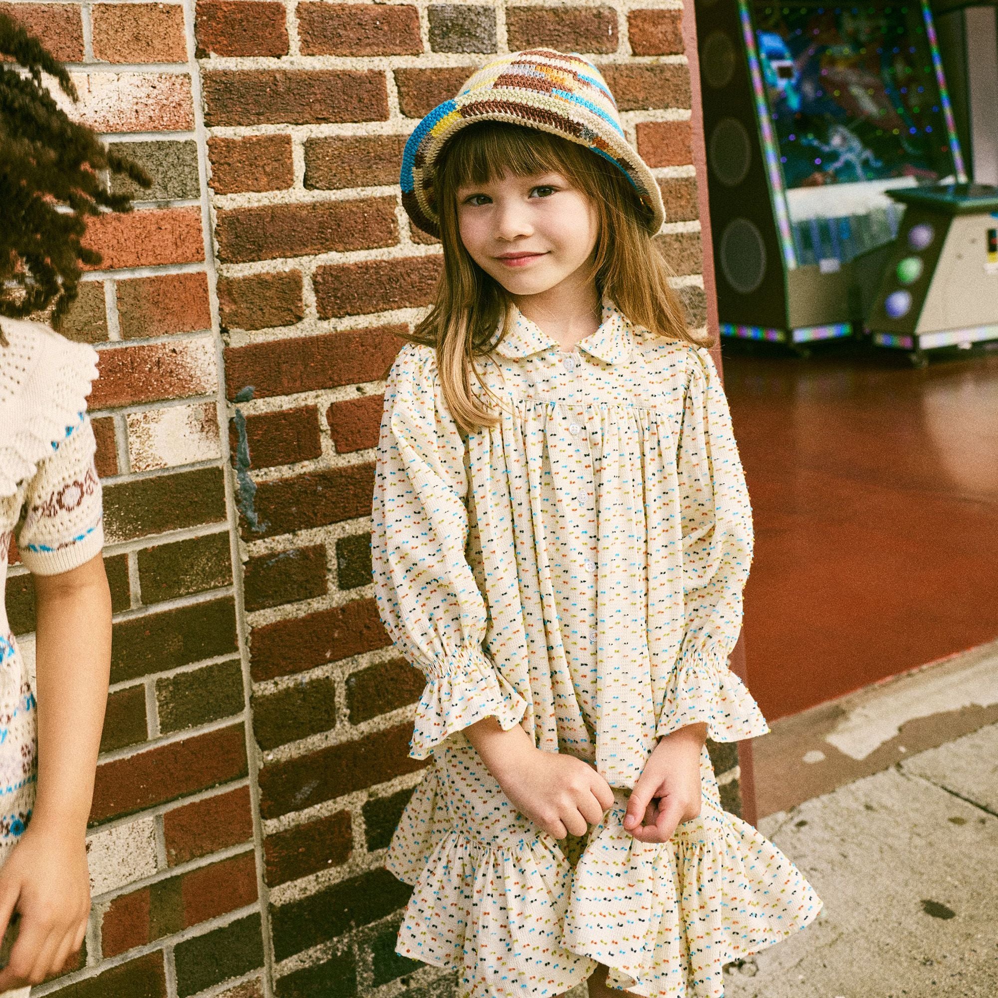 Misha & Puff-Girls Ingrid Dress Sugar Celebration