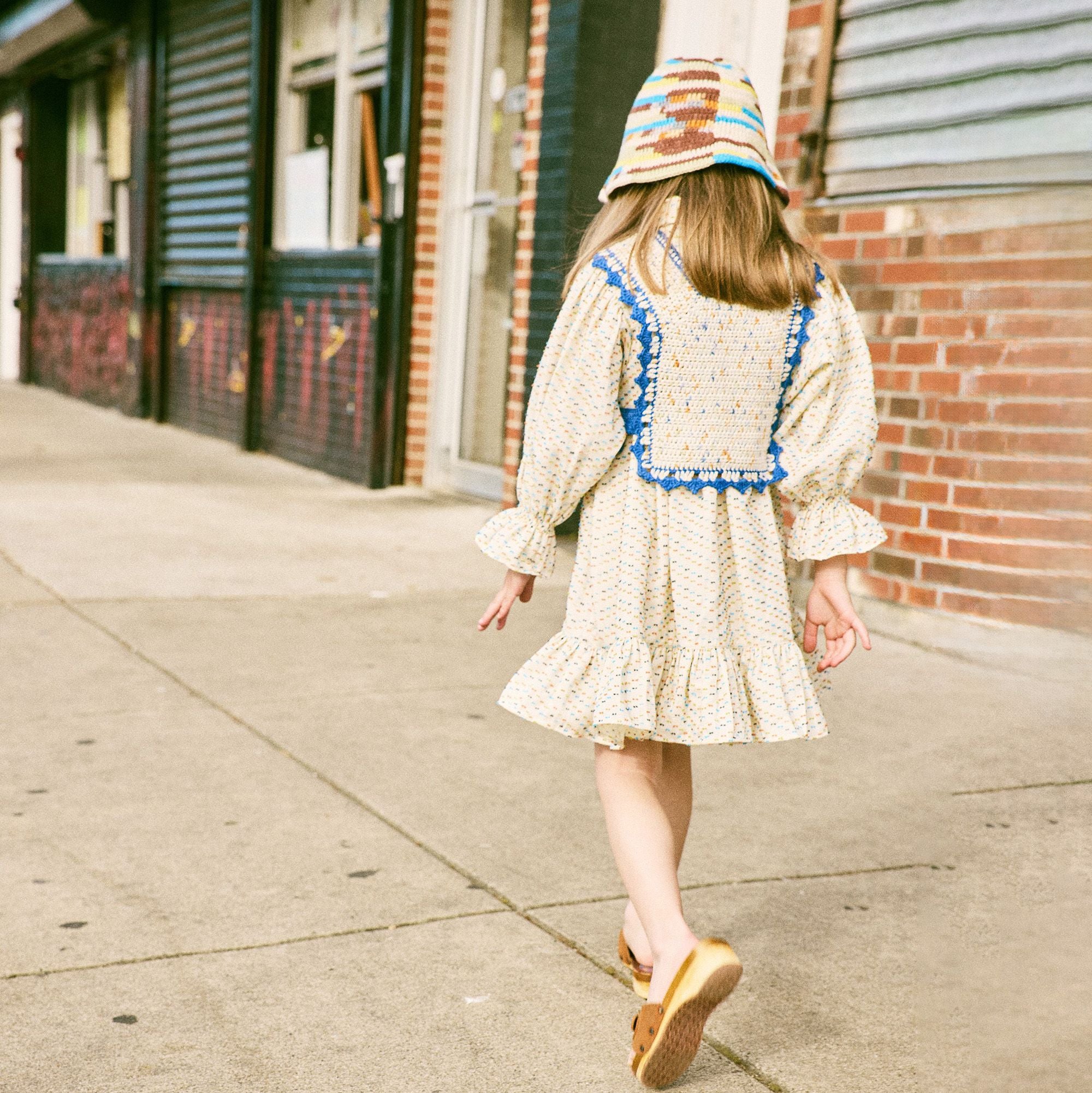 Misha & Puff-Cat Topanga Popover Seashore Confetti