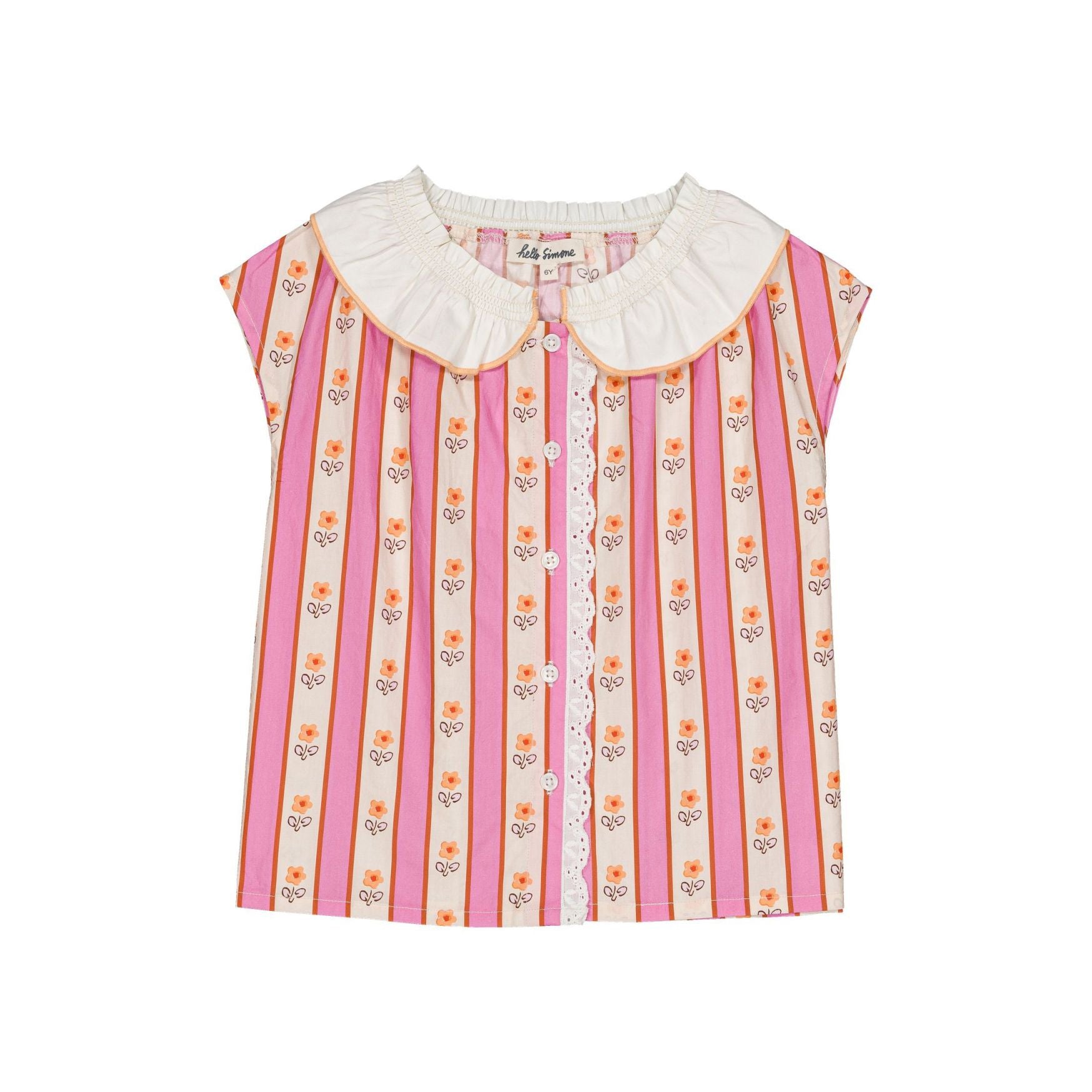 Hello Simone-Girls Camille Blouse Ramatuelle
