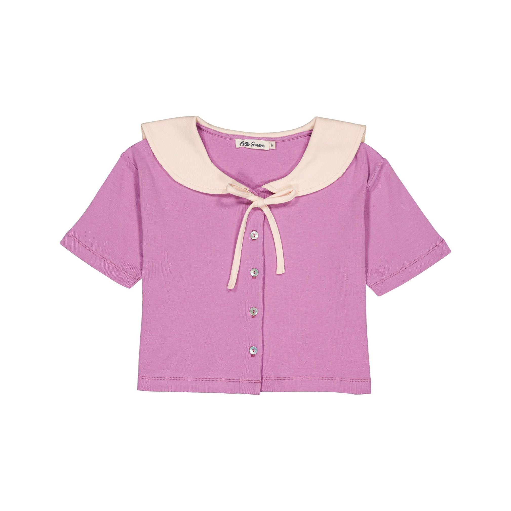 Hello Simone-Girls Matelot Top Bloom