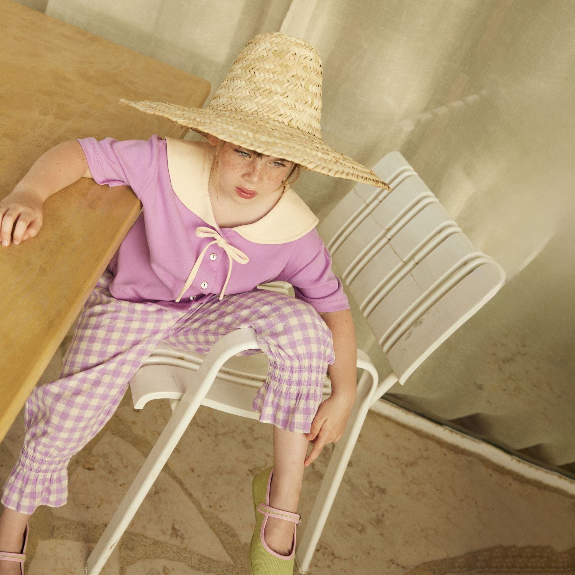 Hello Simone-Girls Mirliton Pants Bloom