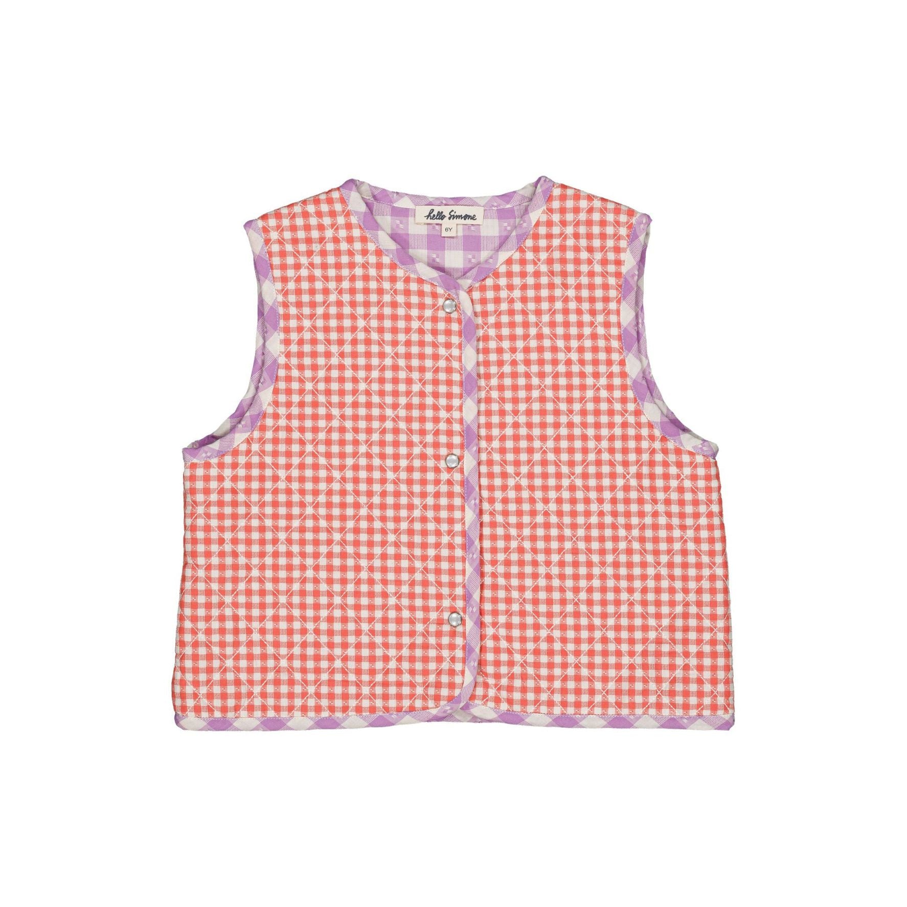 Hello Simone-Girls Mira Vest Emberglow
