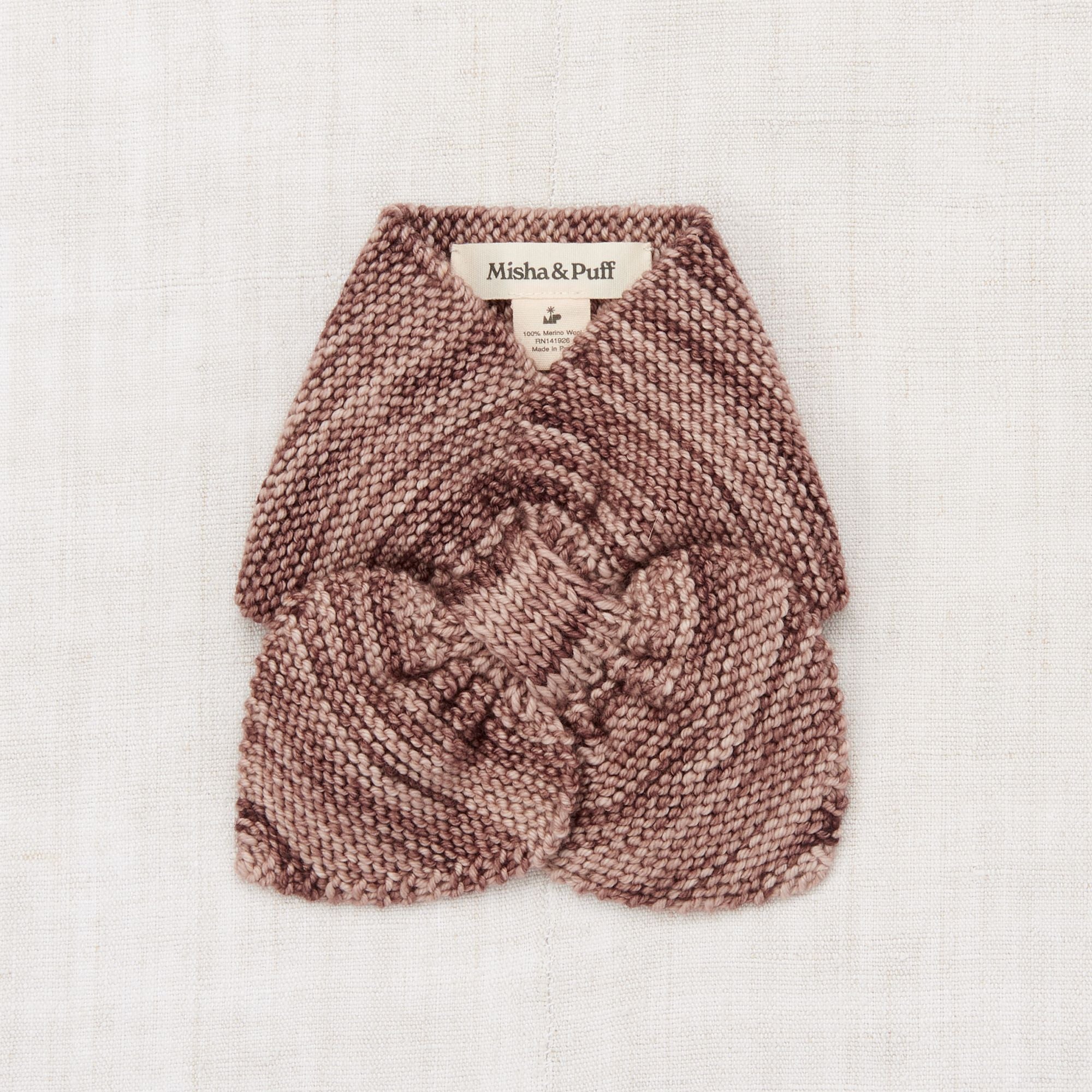 Misha & Puff-Sledding Scarf Affogato