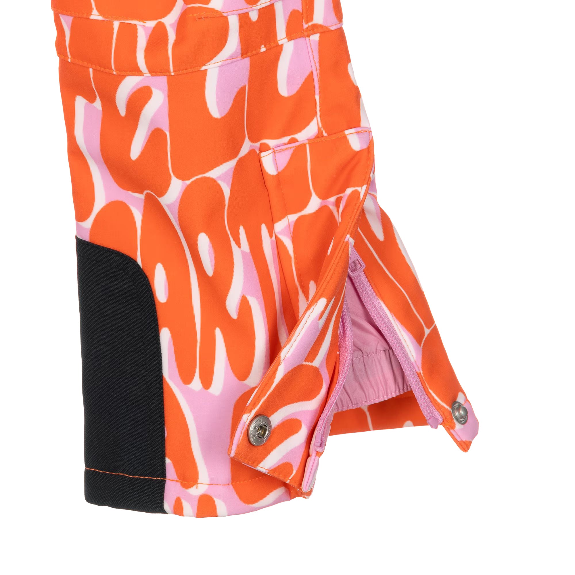 Stella McCartney Kids-Girl Stella Logo Ski Pants Pink