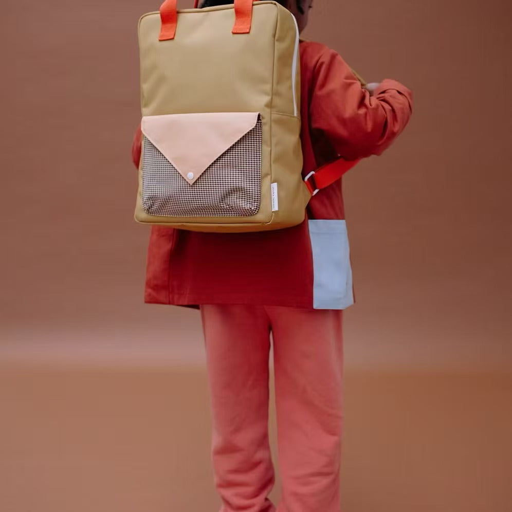 Sticky Lemon backpack large | lemon tree | envelope | bookworm green