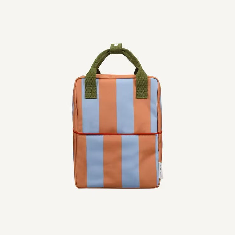Sticky Lemon backpack medium | lemon tree | stripes | cloud blue + maple whirl