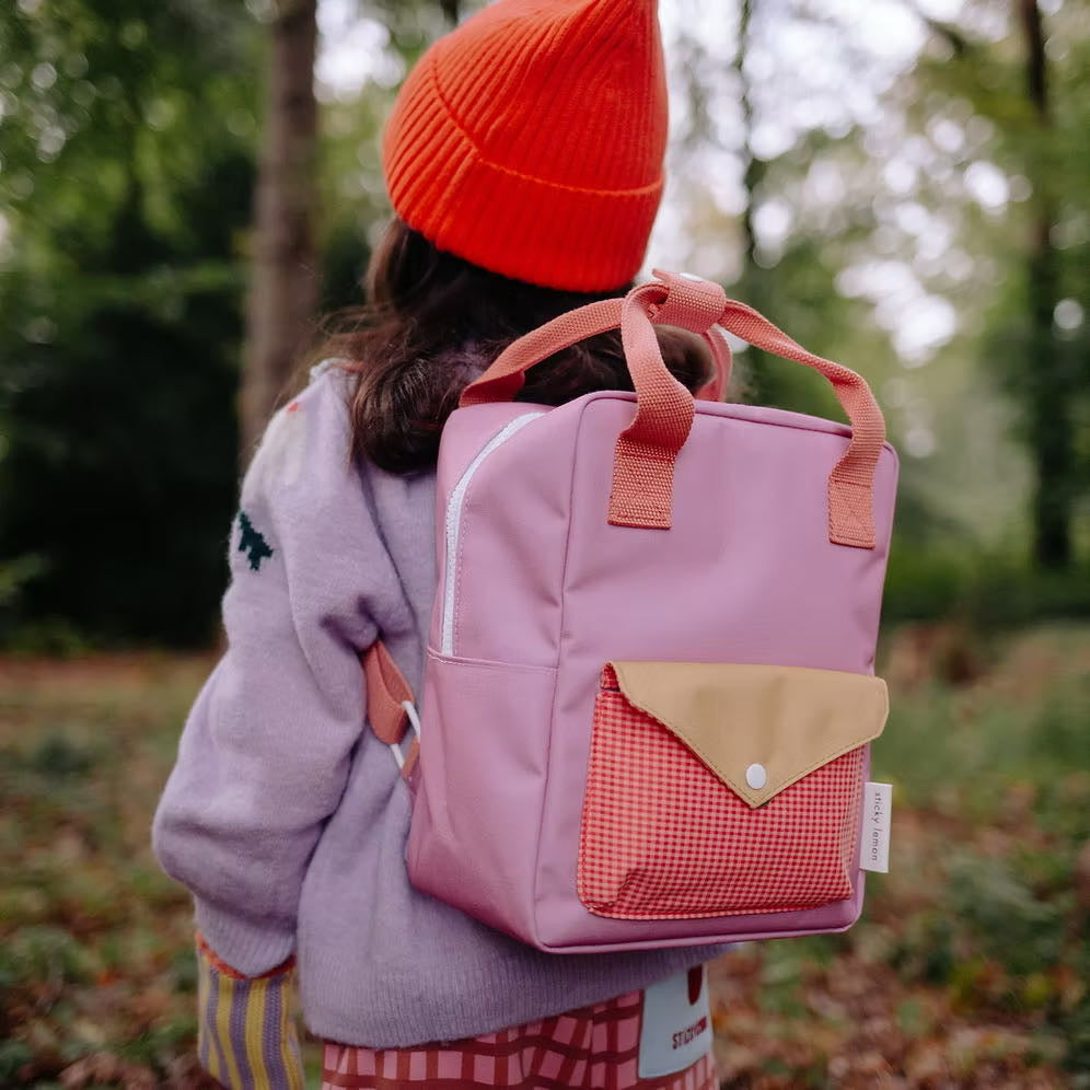 Sticky Lemon backpack small | lemon tree | envelope | rosebay pink