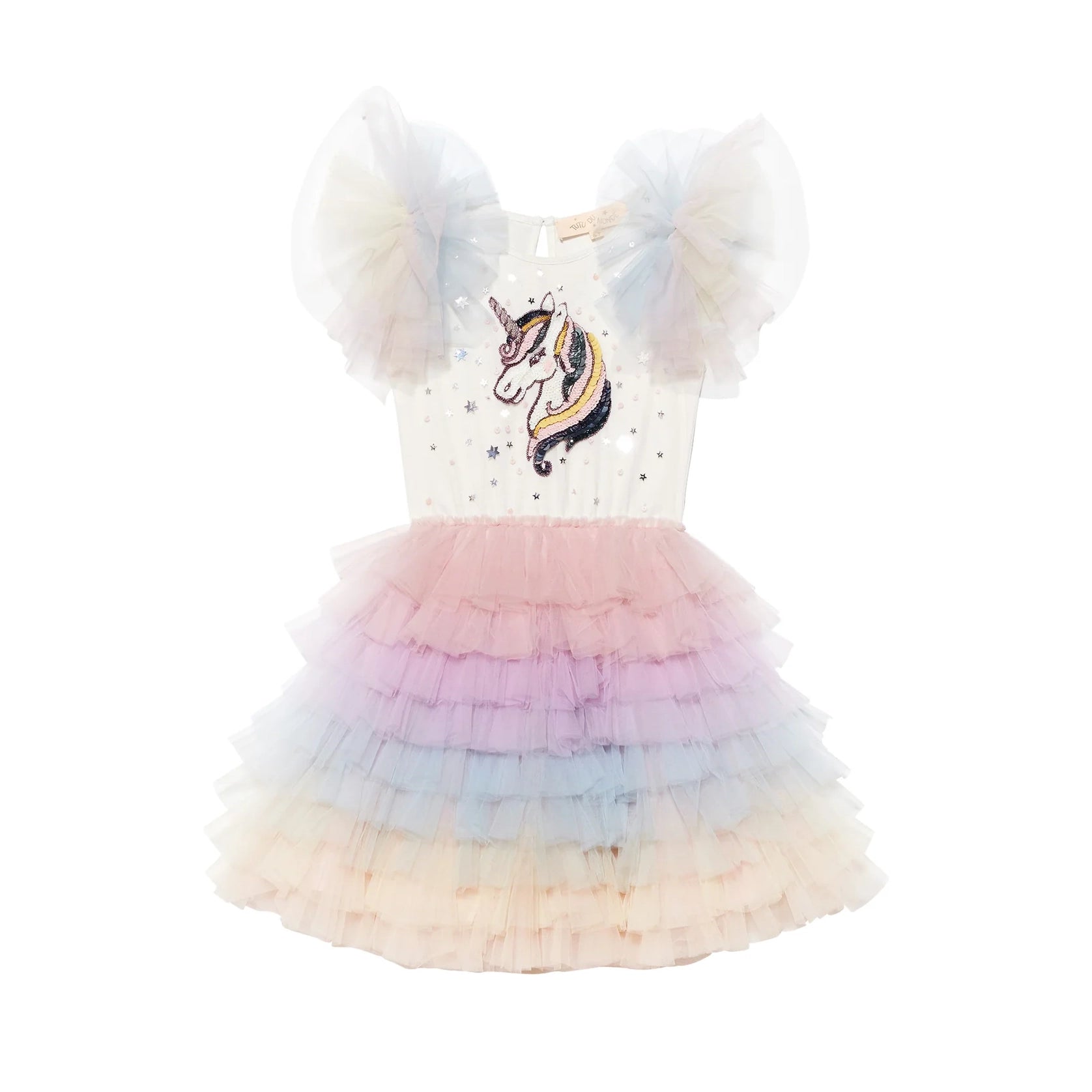Tutu Du Monde-Unicorn Twinkle Tutu Dress Milk