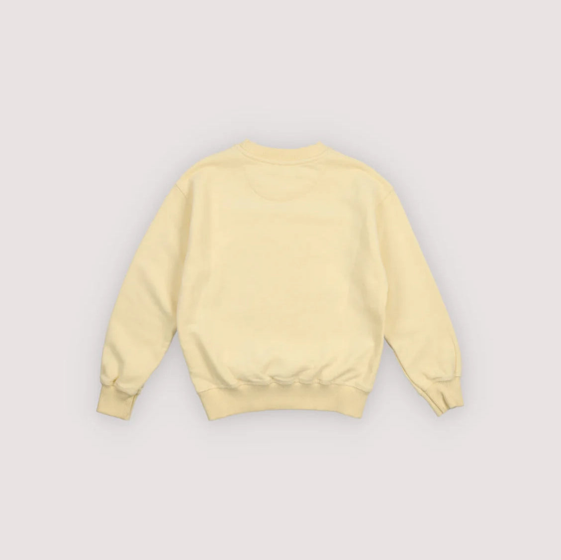 The New Society-TNS Logo Sweatshirt Soft Lemon