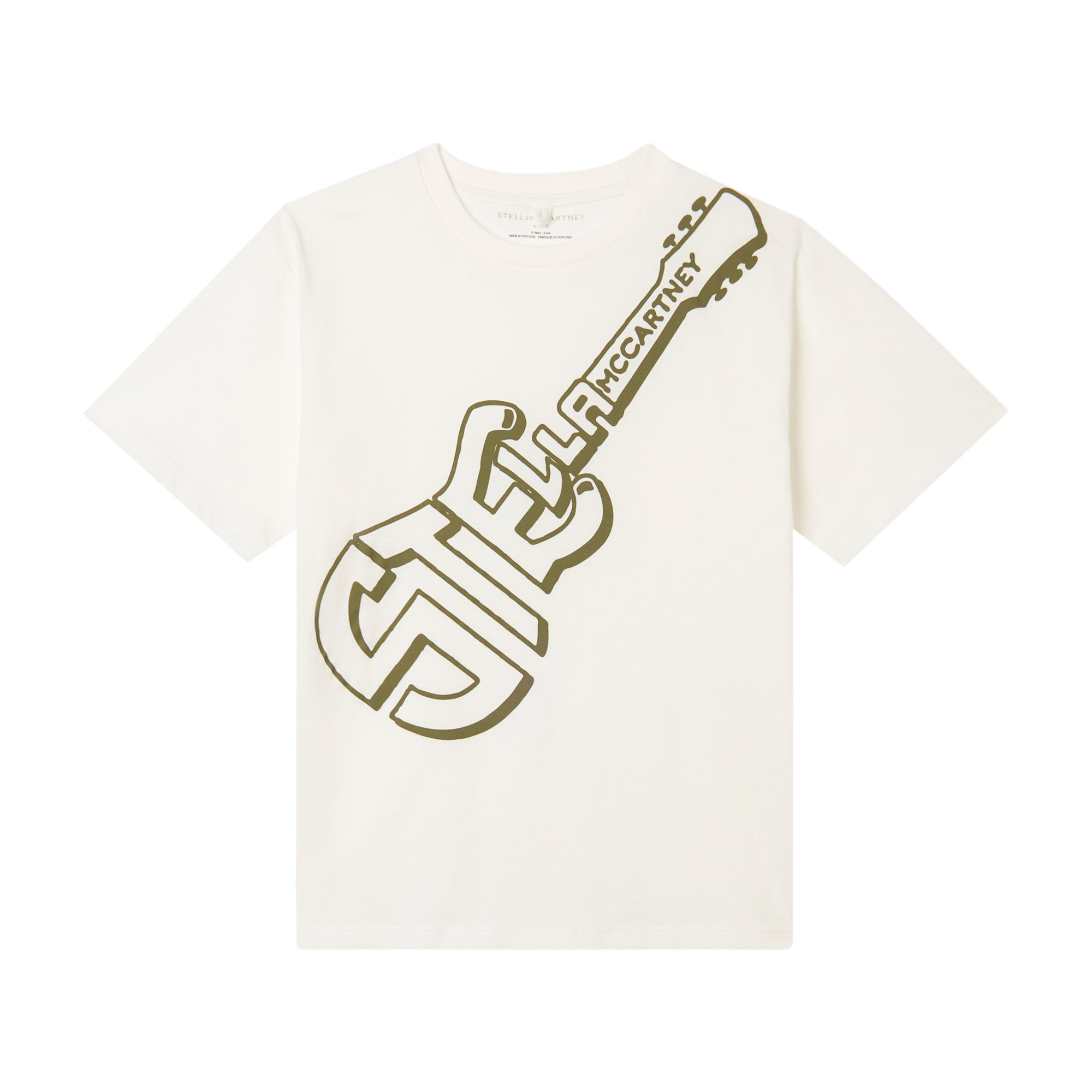 Stella McCartney Kids-Boy Ss Stella Guitar T-Shirt