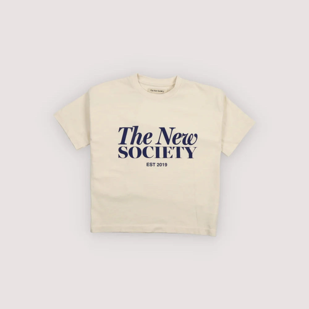 The New Society-Bonsai T-Shirt Ecru